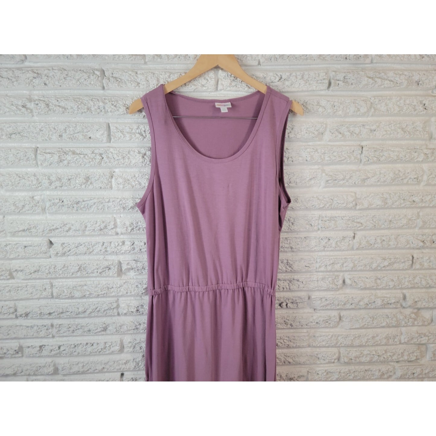 Lularoe Womens Dress 2XL Plus Sleeveless Sheath Lavender Pullover Casual Comfy