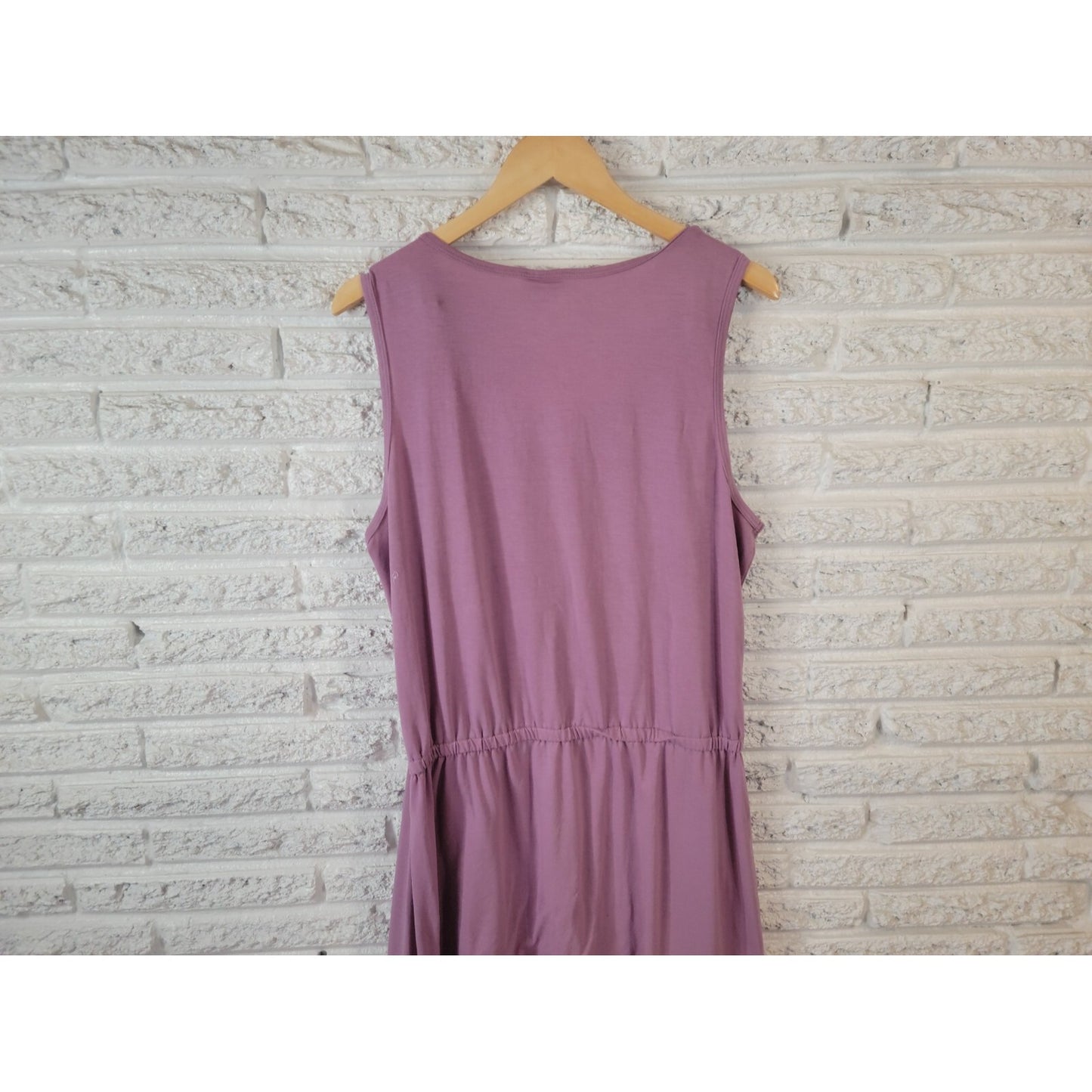 Lularoe Womens Dress 2XL Plus Sleeveless Sheath Lavender Pullover Casual Comfy