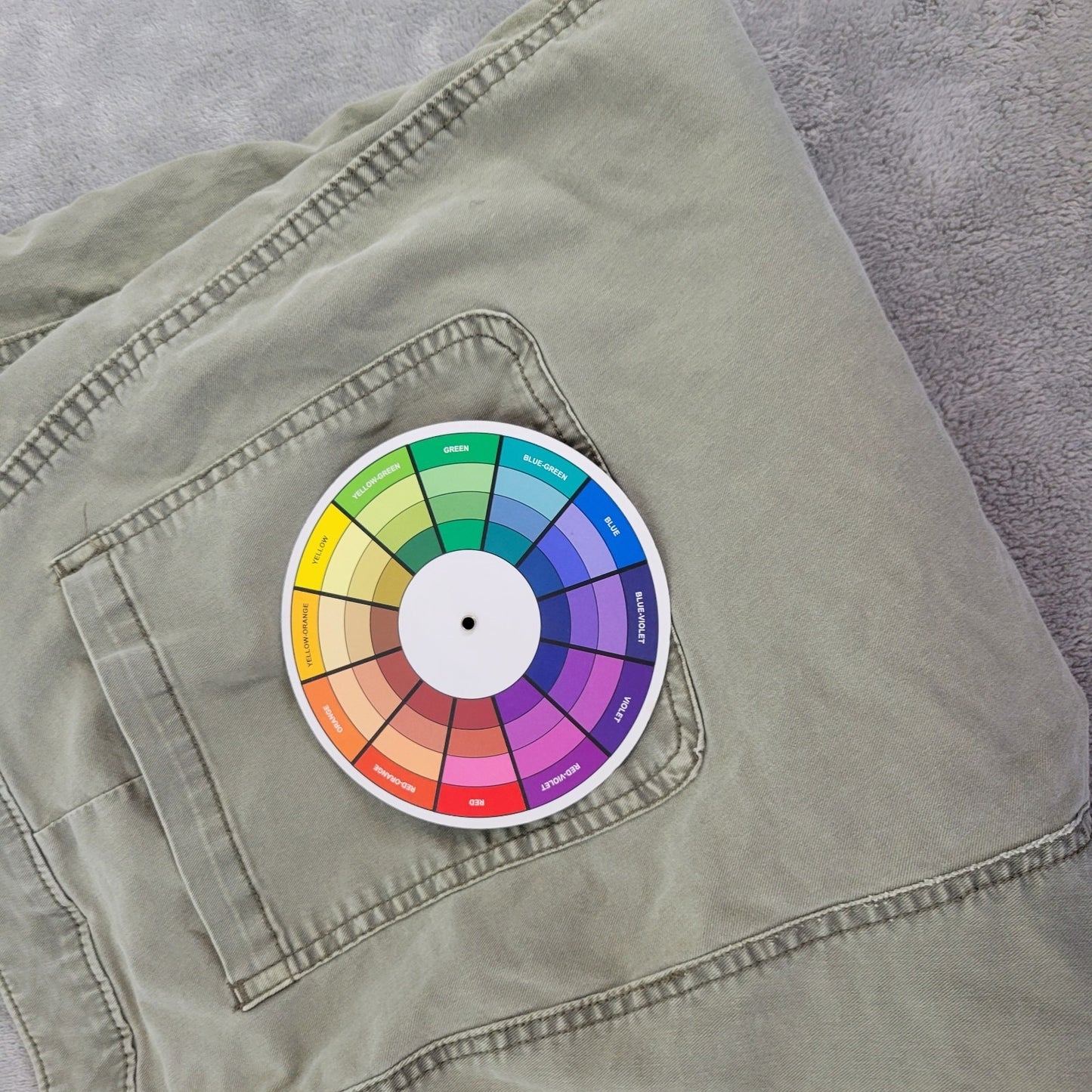 Old Navy Womens Pants 18 Plus Cropped Green Zip Fly Pockets Cotton Blend Casual