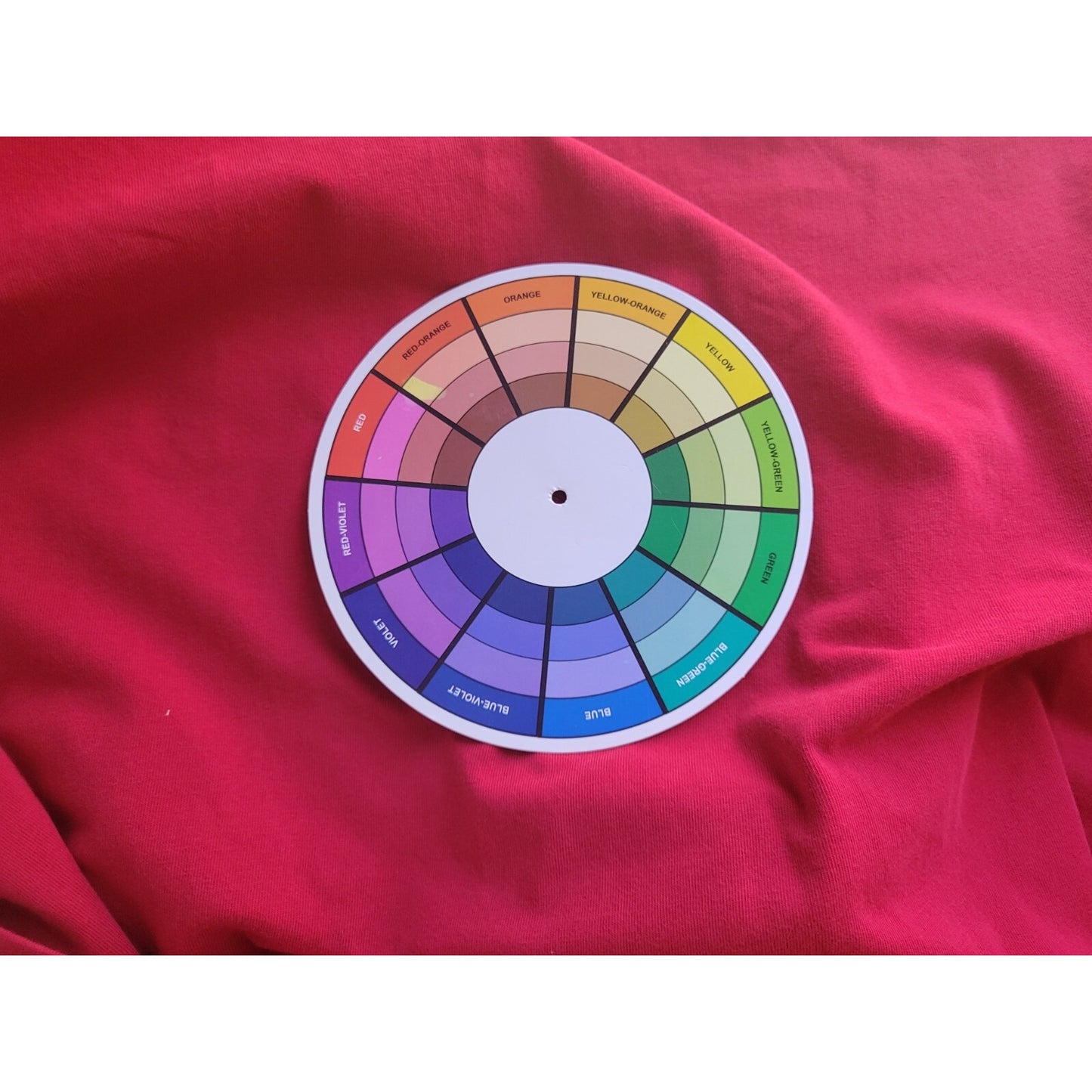 Catherines Suprema Womens Top 2X 22W 24W Plus Tee Short Sleeve Cotton Blend Red