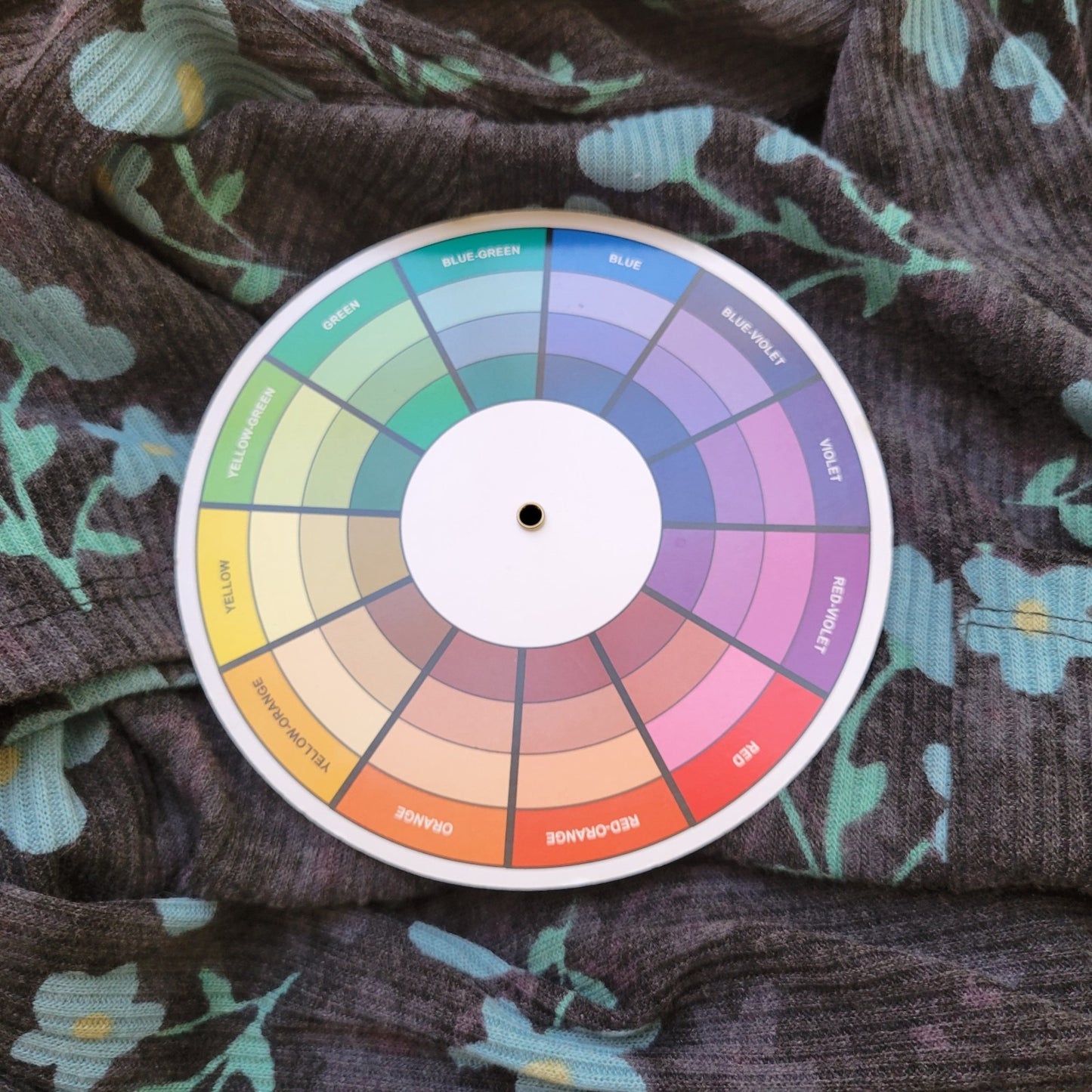 Lularoe Womens Top Extra Large XL Cardigan Open Blue Floral Pockets Poly Blend