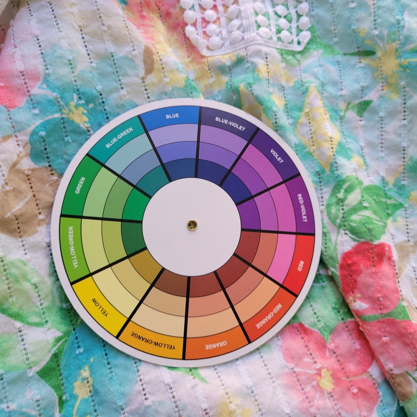 Alfred Dunner Womens Top 22W Plus Swiss Dot Pink Ric Rac Cut Outs Semi Sheer