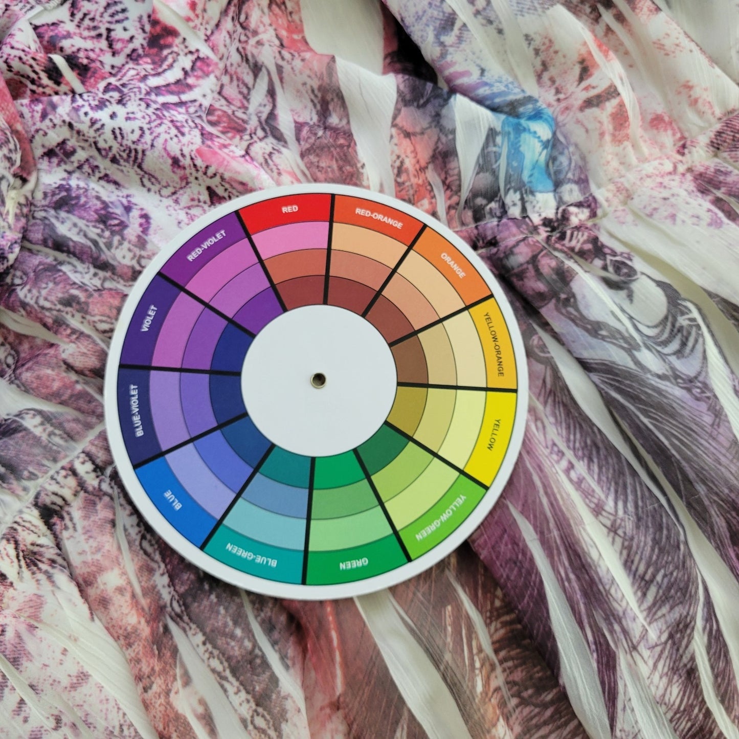 Maurices Women Dress 2 2X Plus Fit Flare Flowy Purple Brown Watercolor Laser Cut