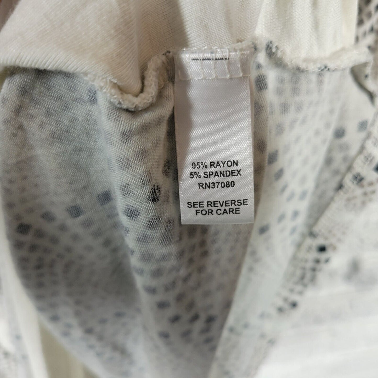 Cato Est 1946 Womens Top 26W 28W Plus Short Sleeve Lace Up Comfy Tan Geometric