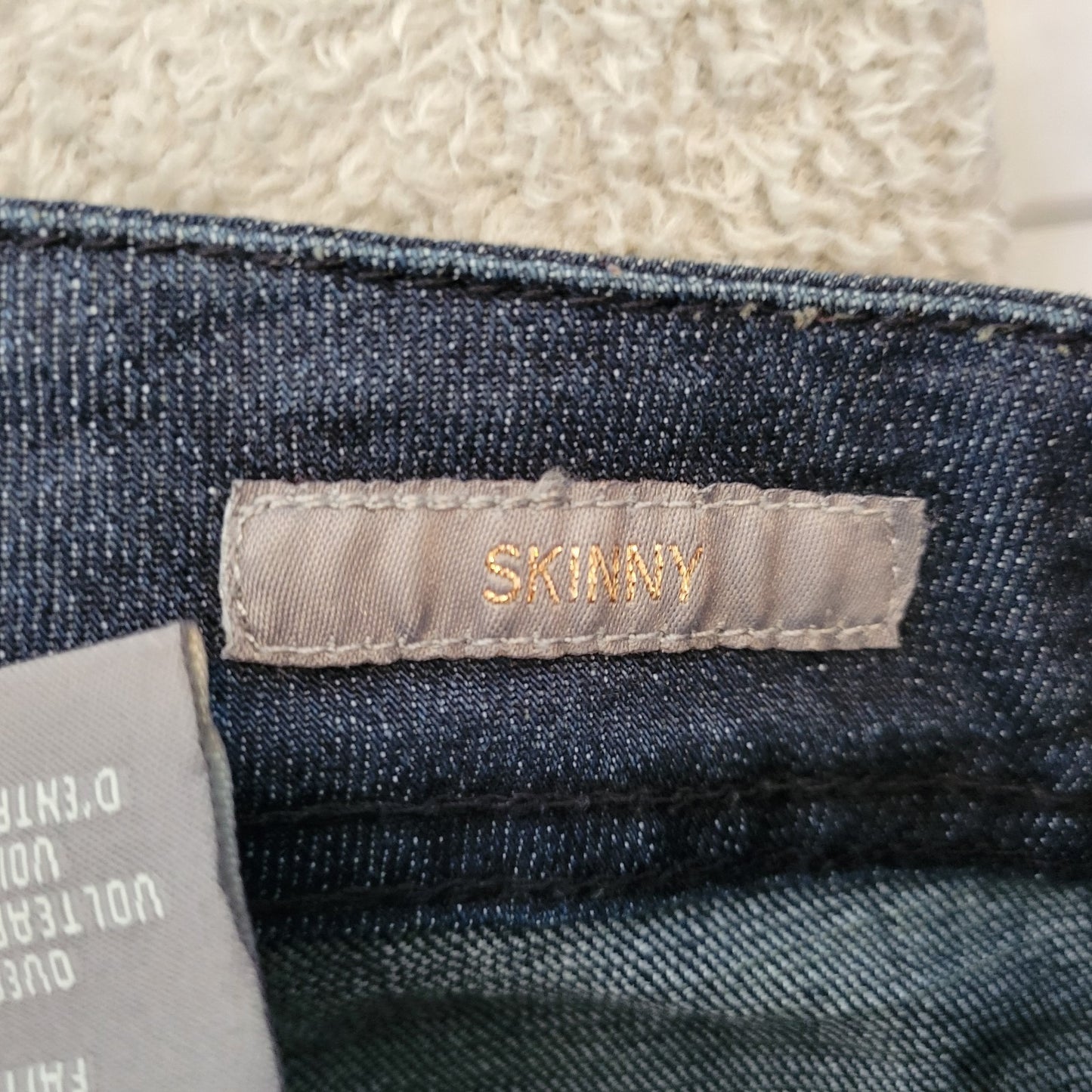 Seven 7 Melissa McCarthy Womens Jeans 18 Skinny Slimming Silhouette Dark Blue
