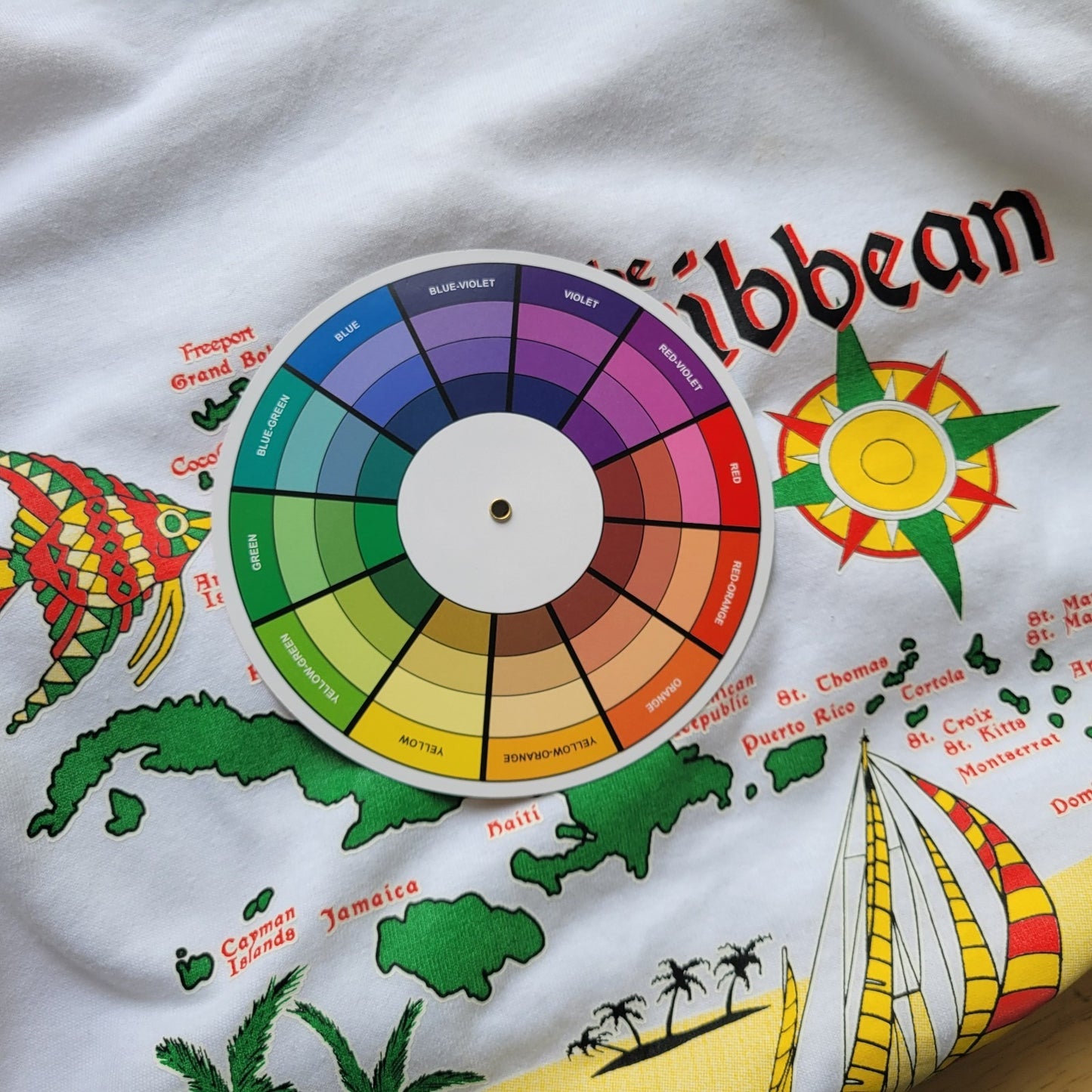 Womens Top Extra Large Tee XL Short Sleeve Caribbean Bahamas Vacation Souvenir