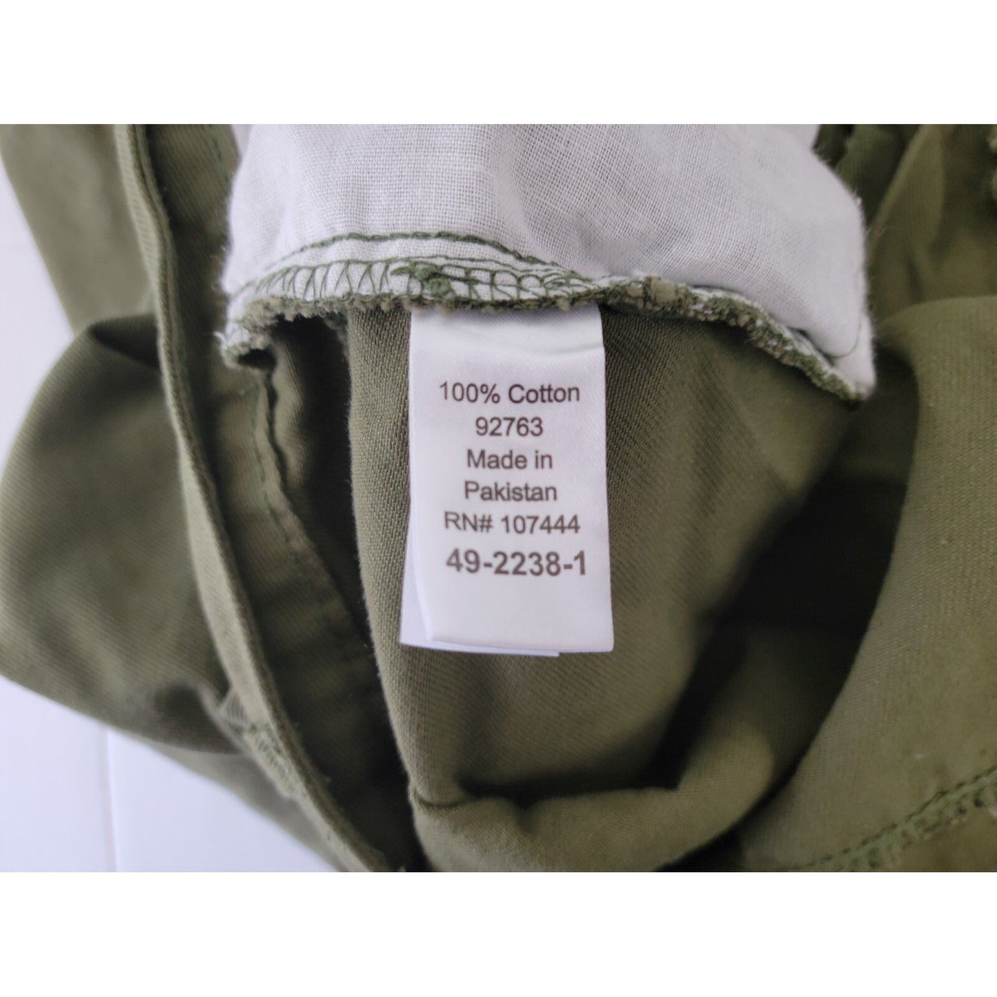 Jessica London Womens Jeans 34W Plus Straight Leg Green Denim Cotton Zip New