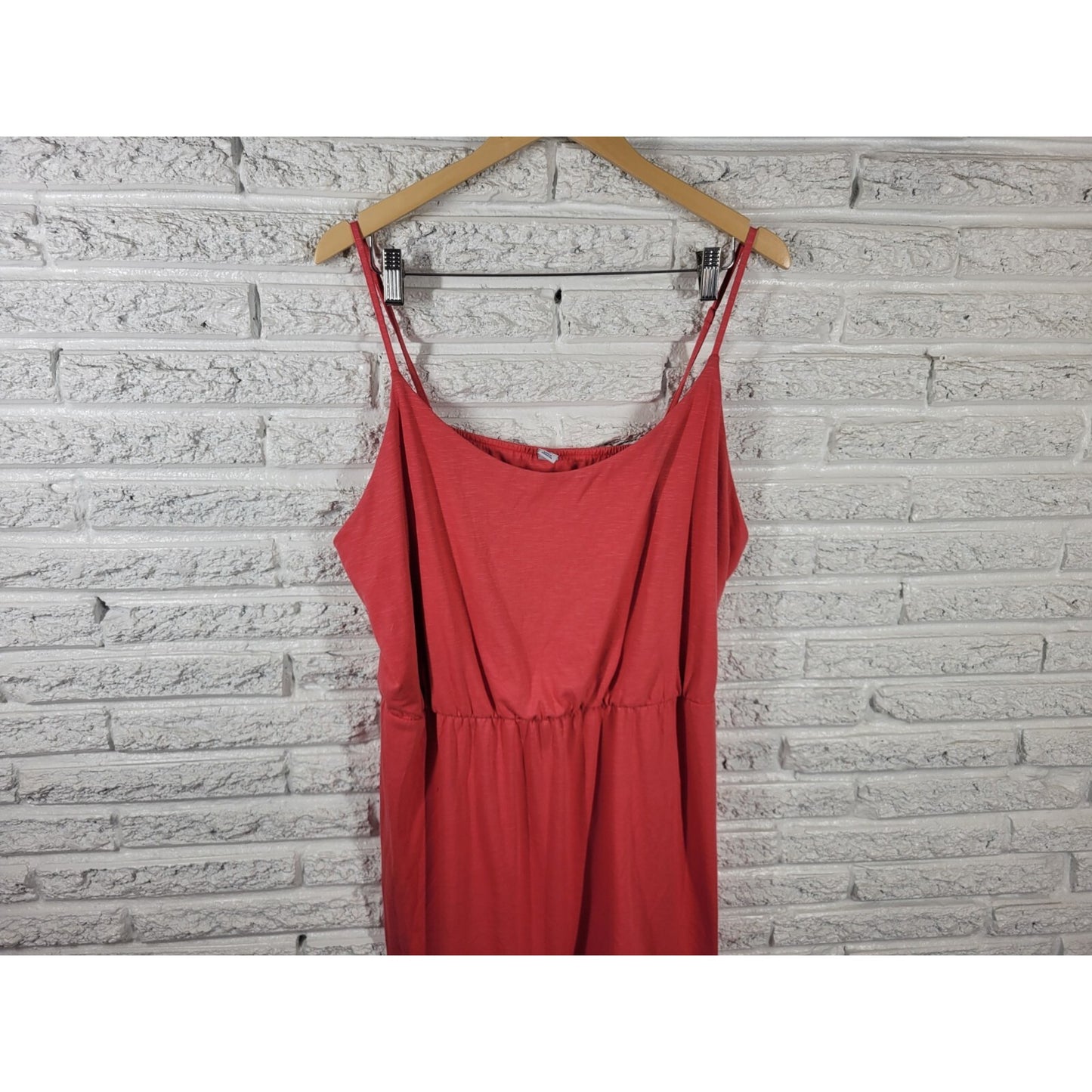 Old Navy Women Dress XXL Plus Slip Sheath Mini Adjustable Spaghetti Strap Pink