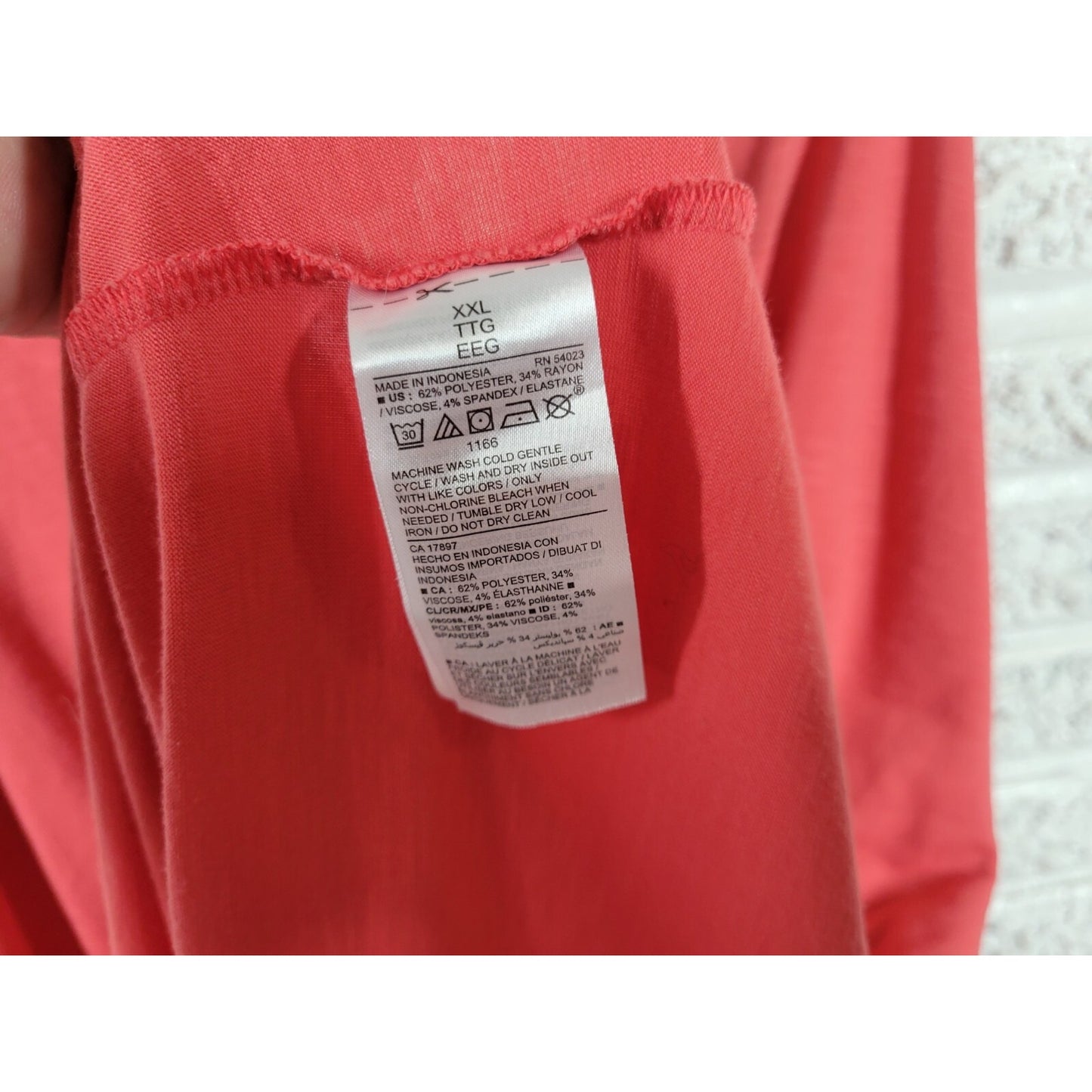 Old Navy Women Dress XXL Plus Slip Sheath Mini Adjustable Spaghetti Strap Pink
