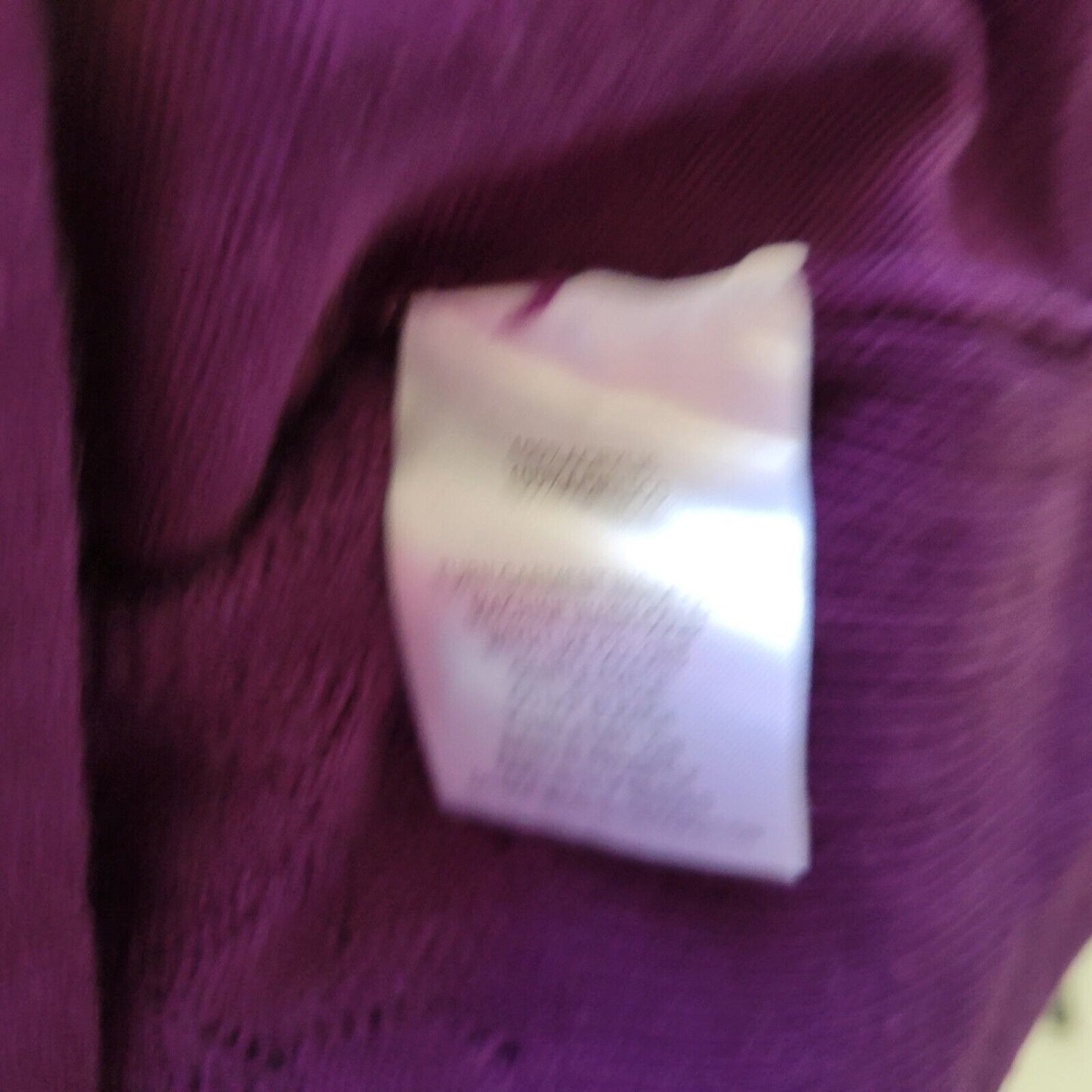 Sag Harbor Womens Sweater 1X Plus Long Sleeve Purple Rhinestones Casual Office