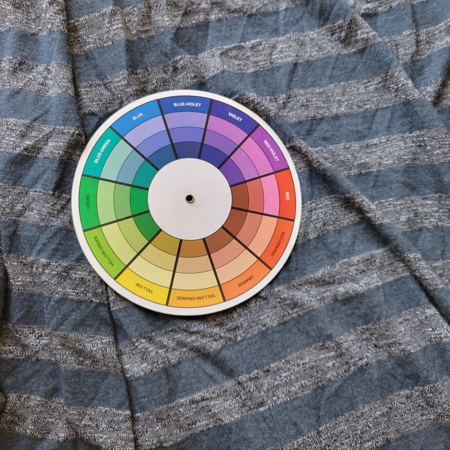 Lane Bryant Womens Top 18 20 Long Sleeve Blue Gray Stripe Semi Sheer Lightweight