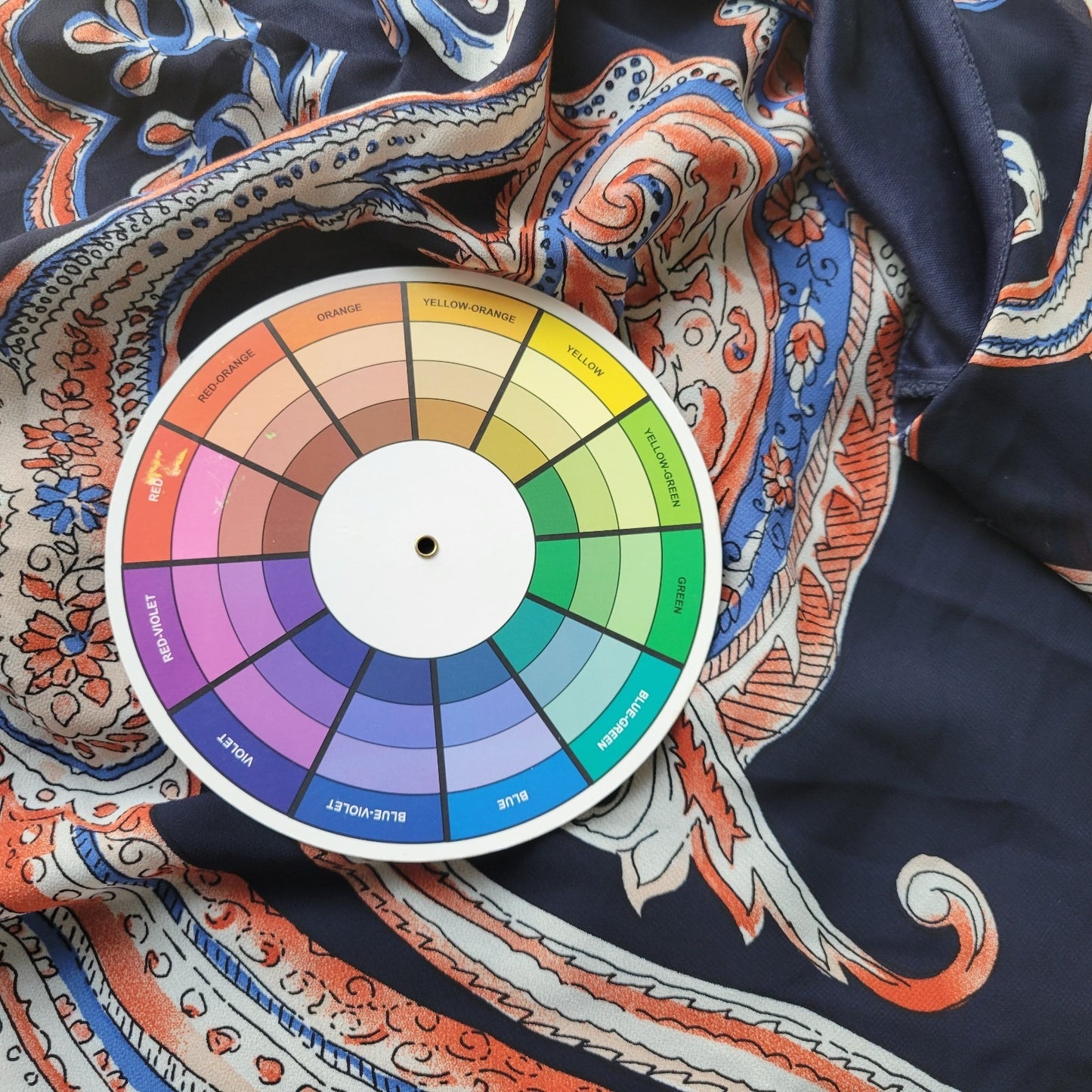 Perseption Womens Dress 3X Plus Mini Slip Blue Red Paisley Lightweight Keyhole