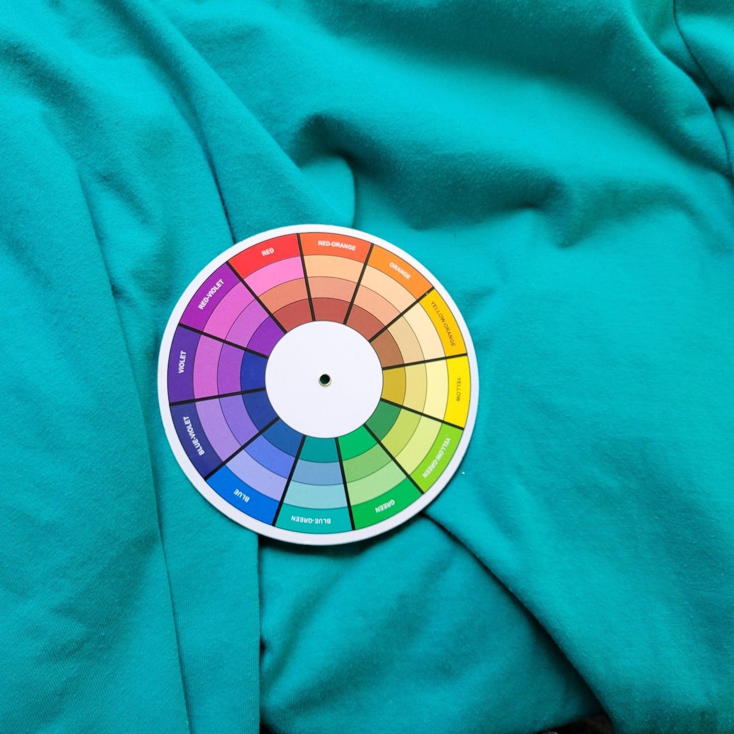 Woman Within Womens Dress 2X 26 28 Plus Short Sleeve Green Blue Pockets Casual