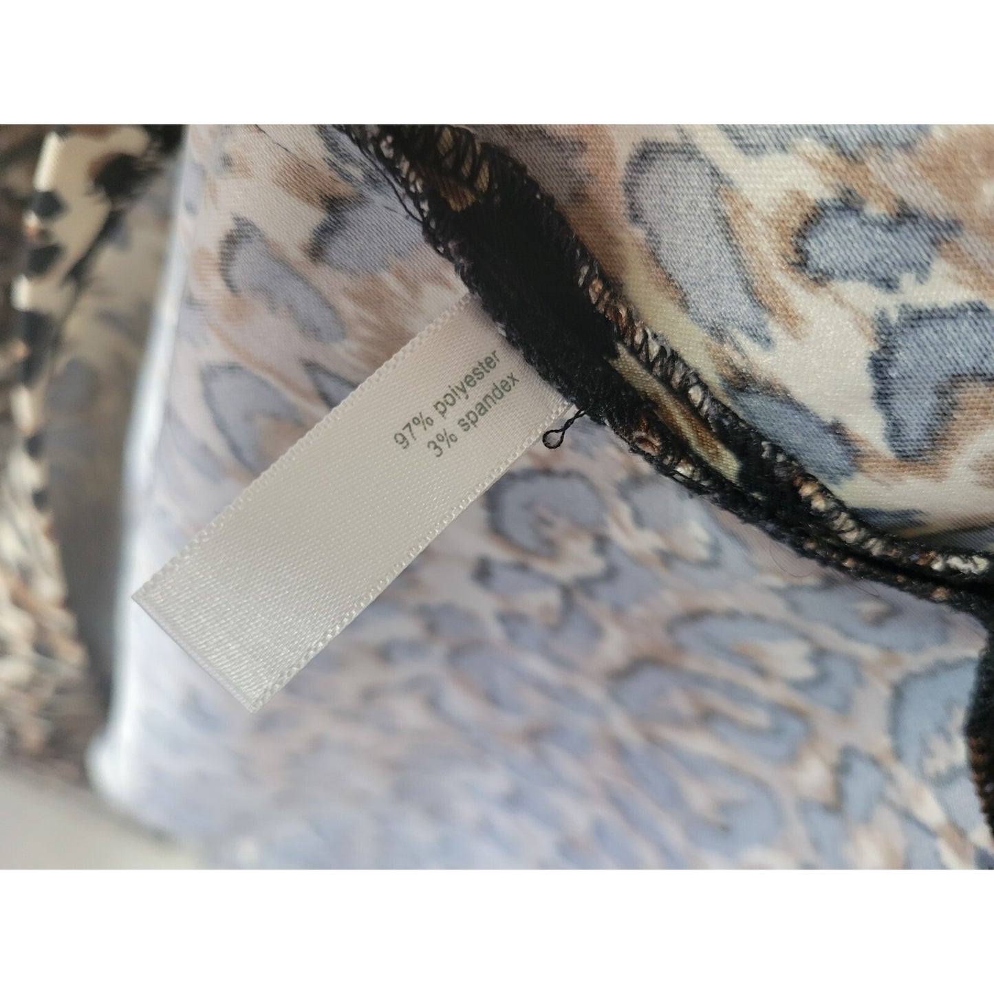 Notations Womens Dress 24 Plus Mini Sleeveless Wide Strap Brown Animal Print