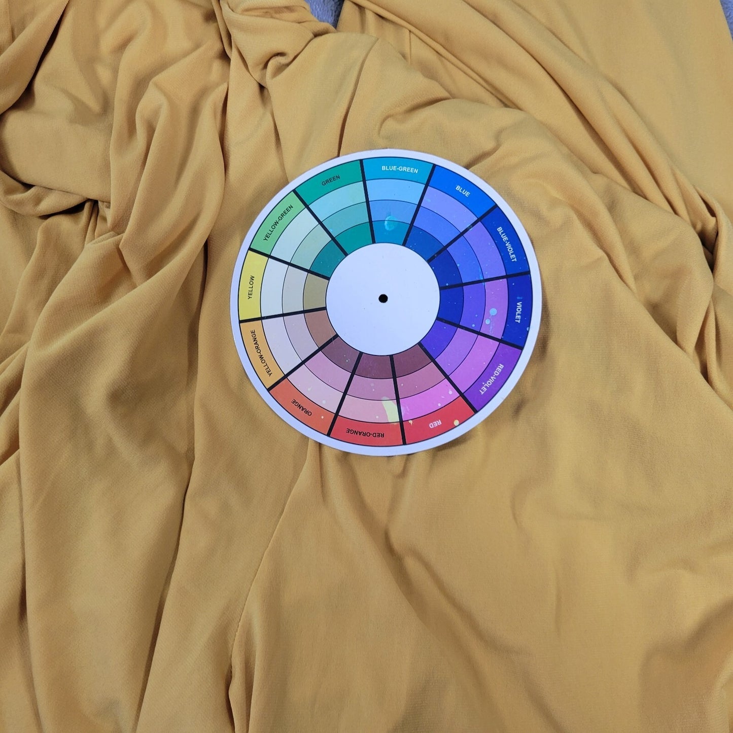 Vanessa Williams Womens Pants 2X Plus Palazzo Pull On Gold Party Poly Blend