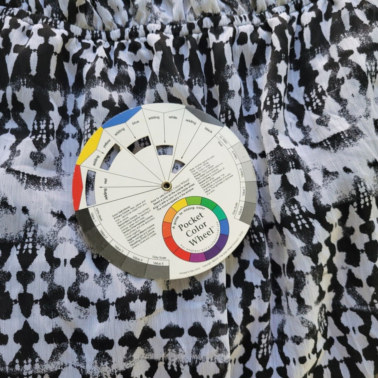 Faded Glory Womens Dress 4X Slip Sheath Adjustable Spaghetti Black Geometric