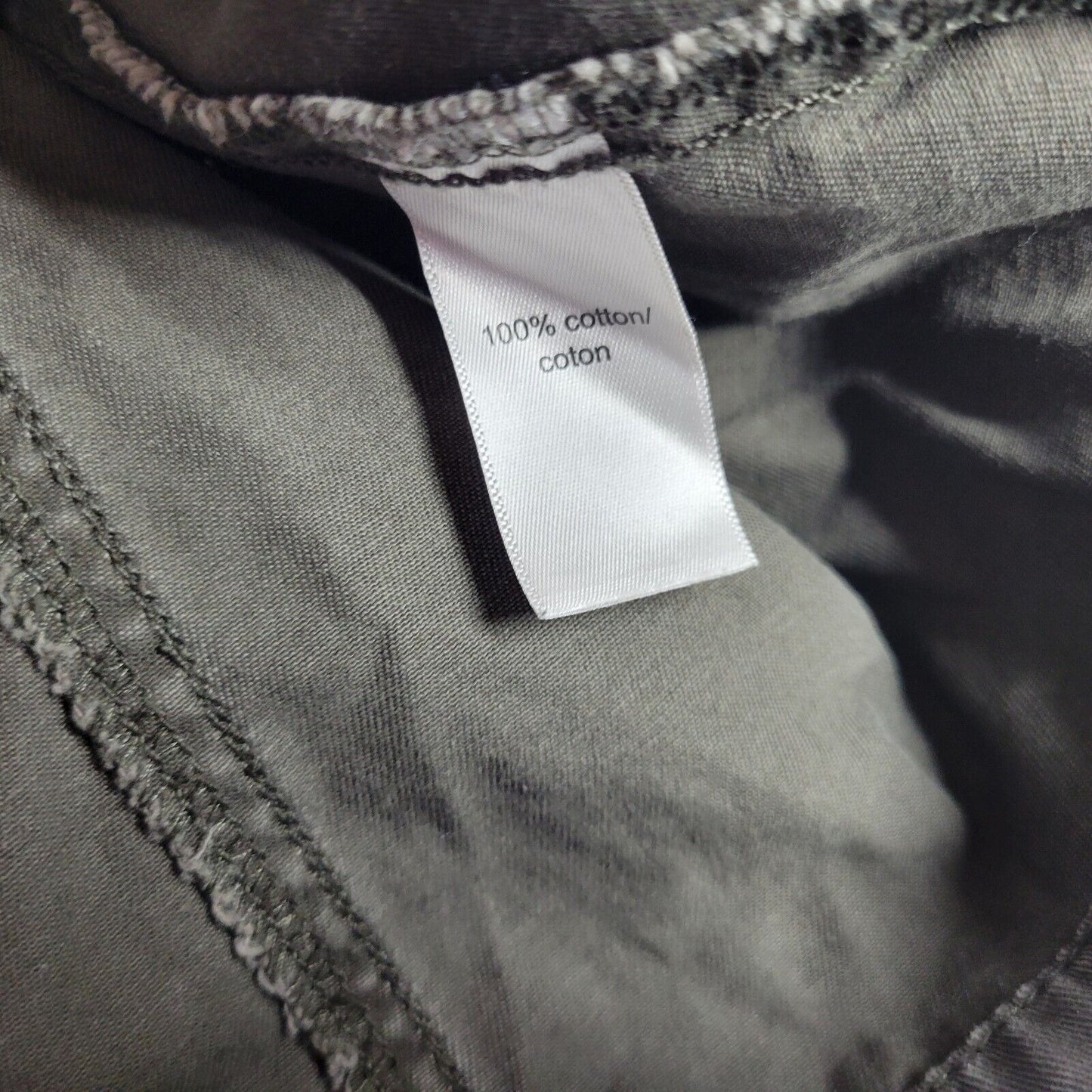 Maurices Womens Jacket XL Denim Gray Cotton Button Shoulder Strap Pockets