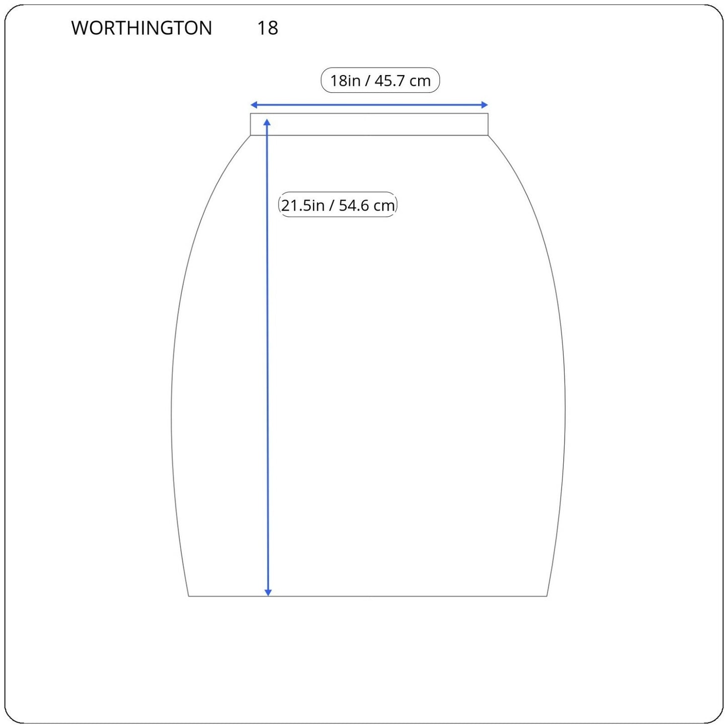 Worthington Womens Skirt 18 Plus Pencil Straight Rust Red Slash Pockets Lined