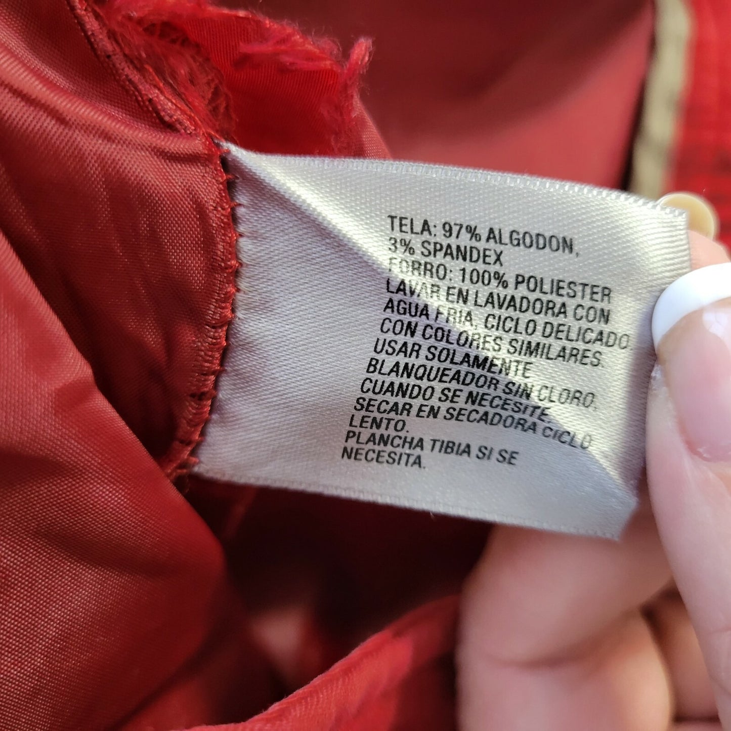 Worthington Womens Skirt 18 Plus Pencil Straight Rust Red Slash Pockets Lined