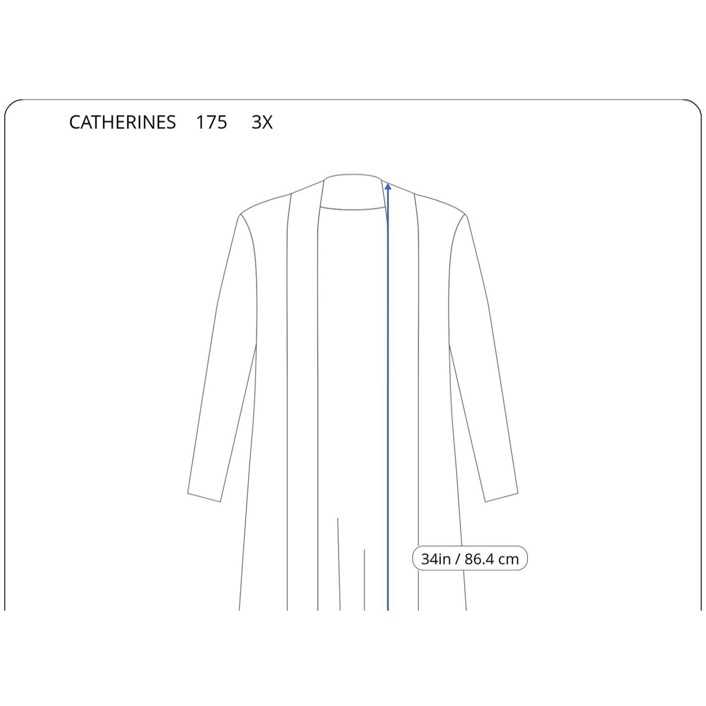 Catherines Womens Sweater 3X Plus Cardigan Open Short Sleeve Blue Cotton Blend