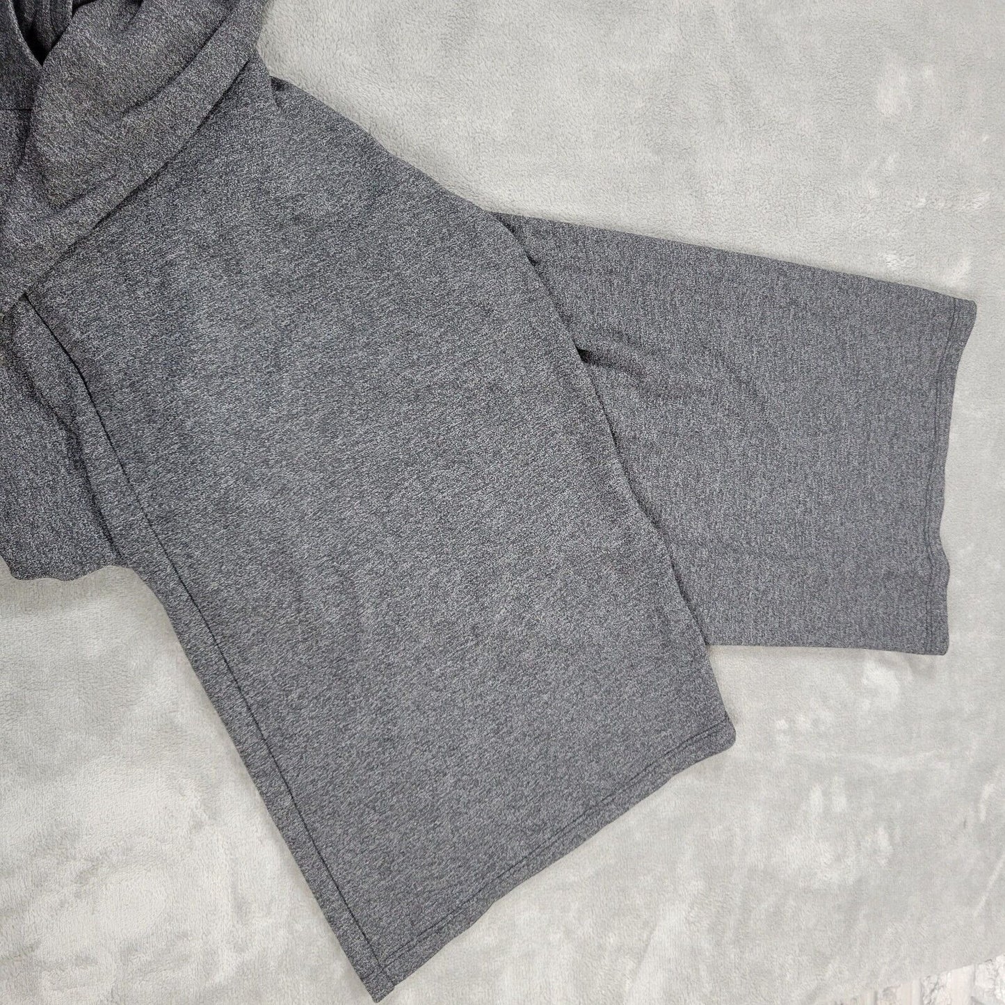 New York Co Womens Pants Extra Large XL Wide Leg Pull On Stretchy Gray Athletic