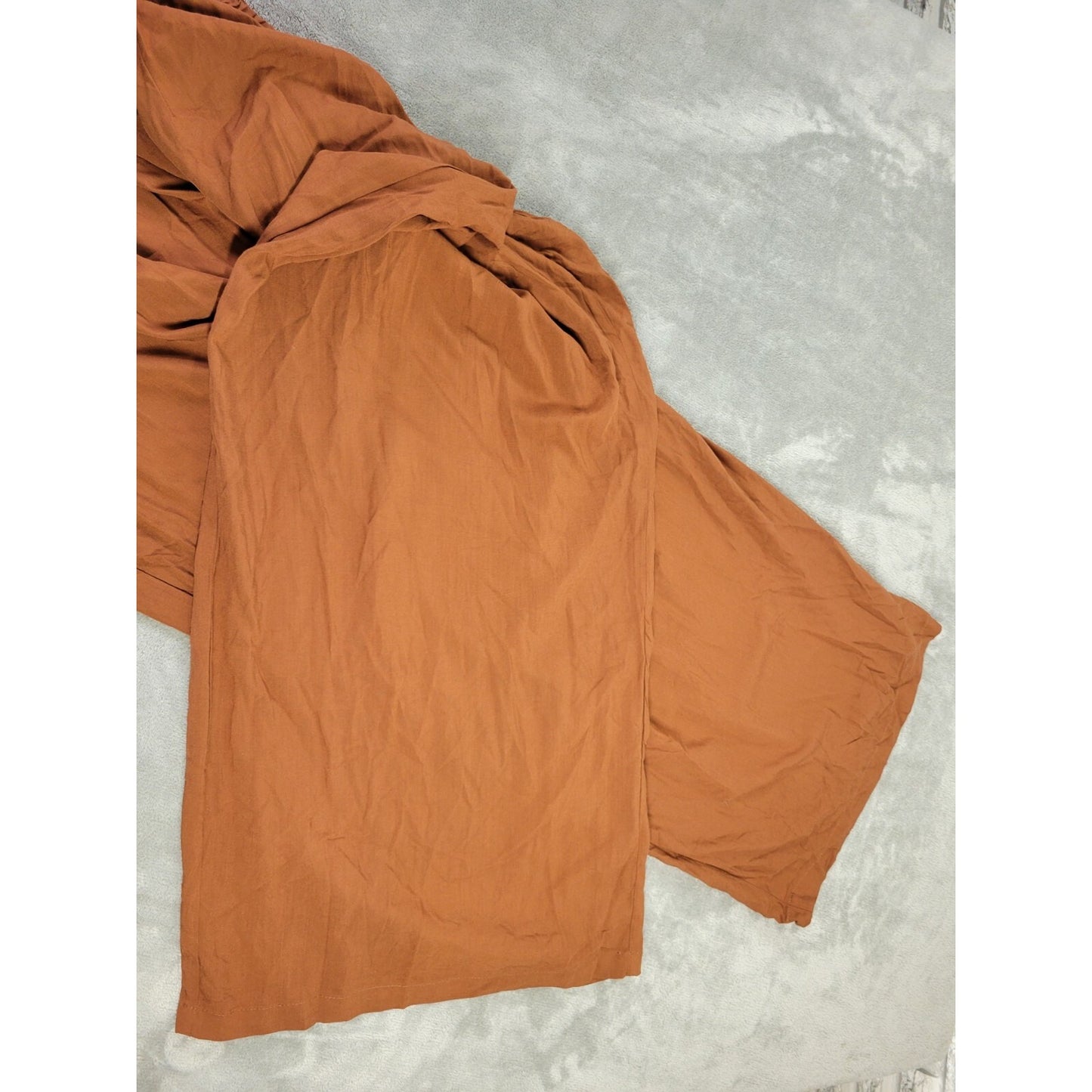 Est 1946 Womens Pants 26WP 28WP Wide Leg Loose Fitting Brown Lightweight Comfort