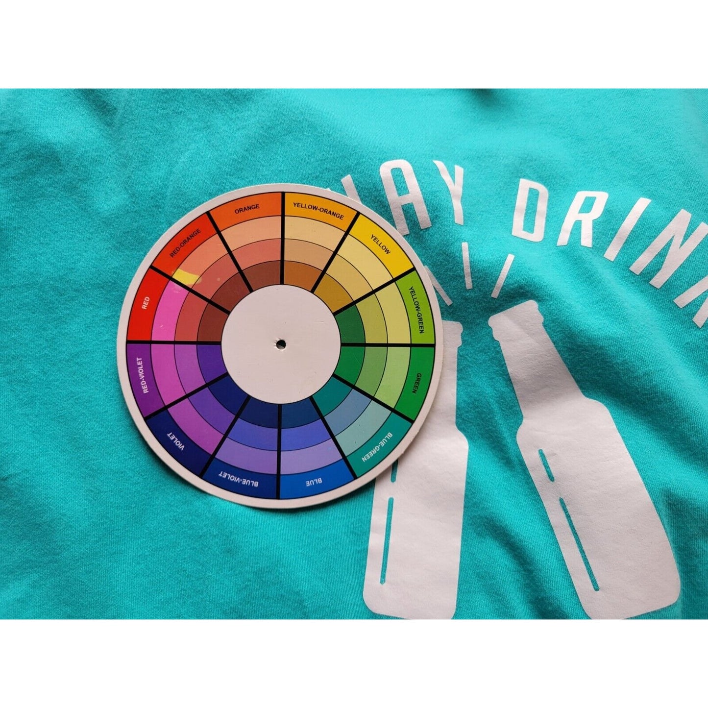 Bella Canvas Womens Top Extra Large XL Tee Short Sleeve Driveway Drinker Blue