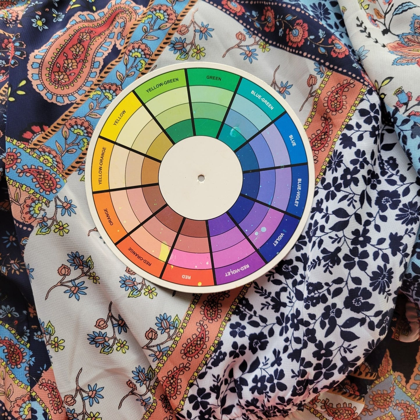 Venus Women Dress 18 Plus Overlay Blue Paisley Sheer Split Front On Off Shoulder