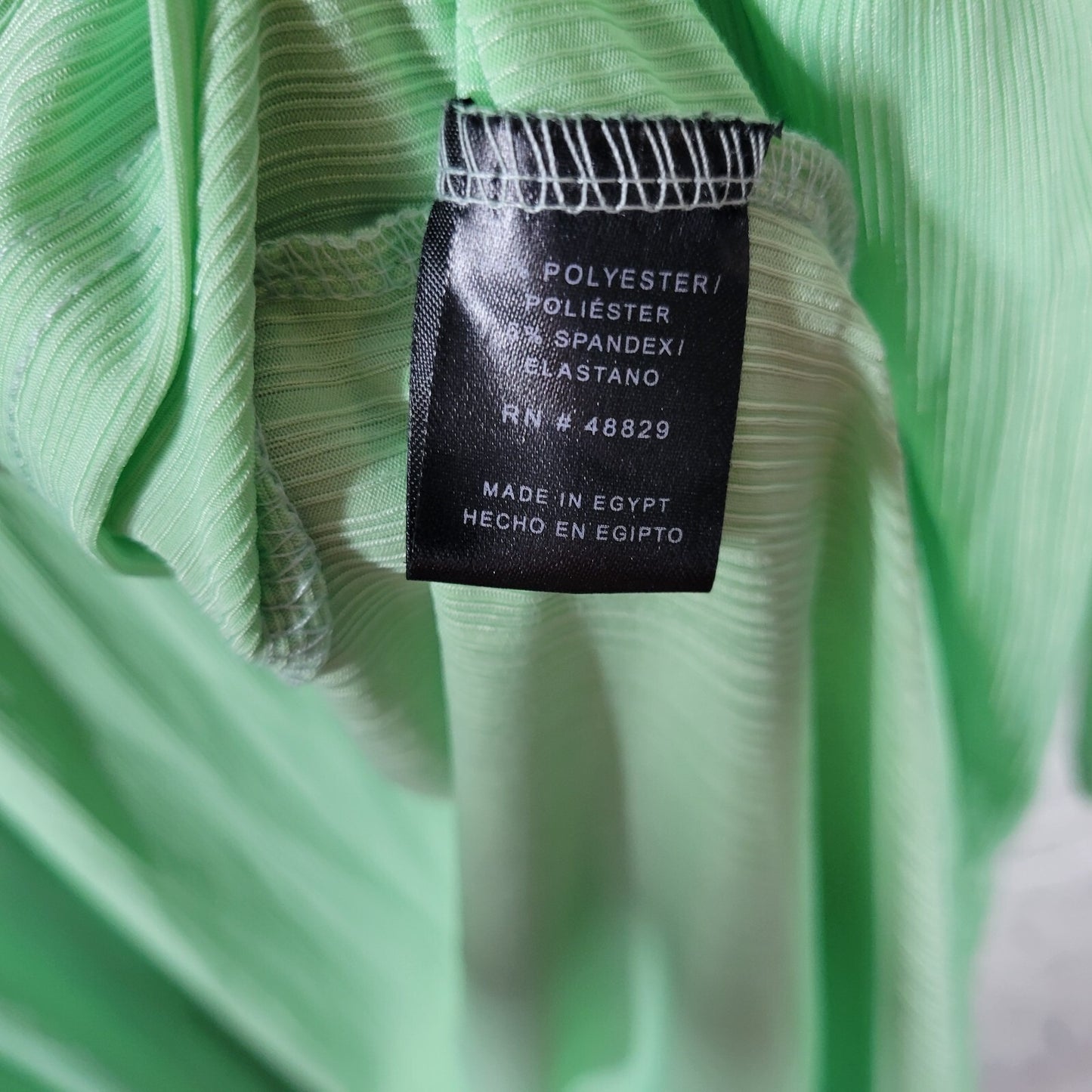 Rouge Womens Top 3X Plus Cardigan Open Duster Knit Green Lightweight Poly Blend