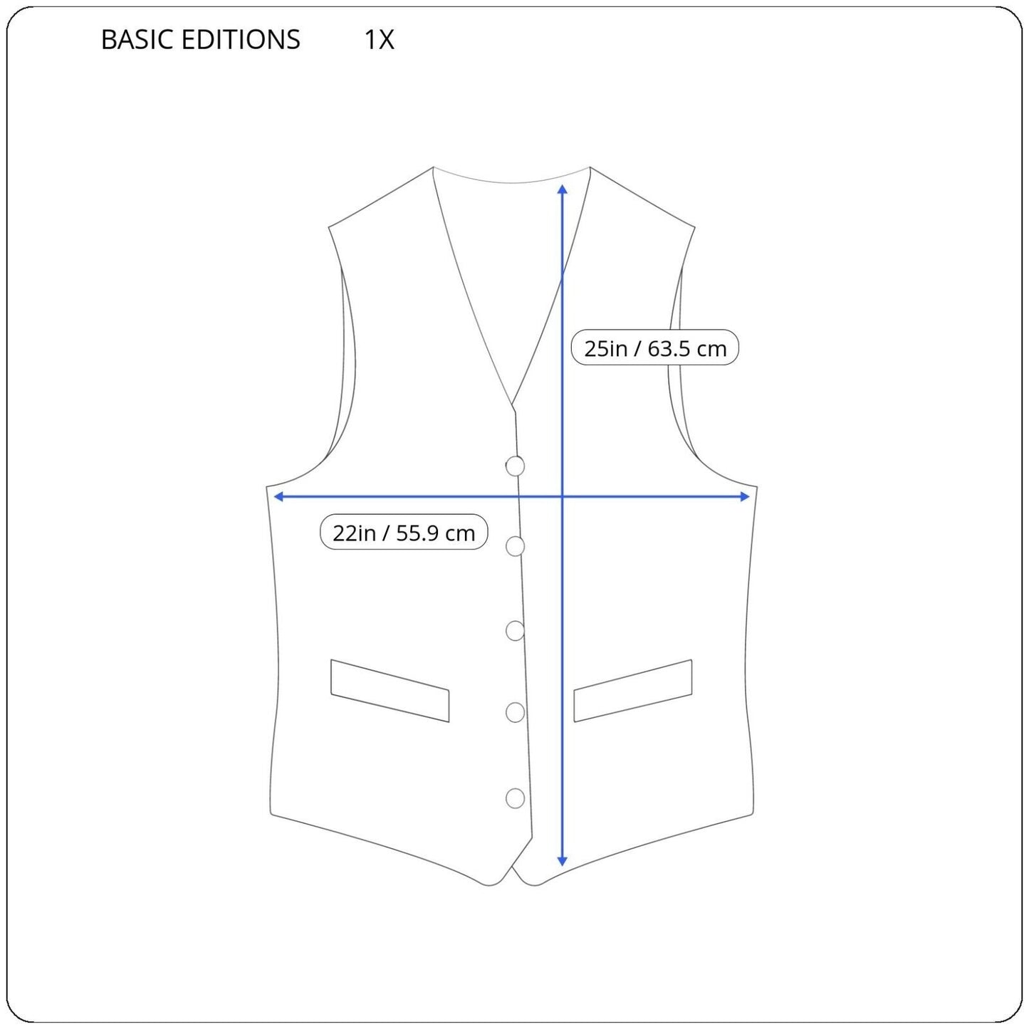Christmas Basic Editions Womens Top 1X Vest Fleece Red Button Embroidered Casual