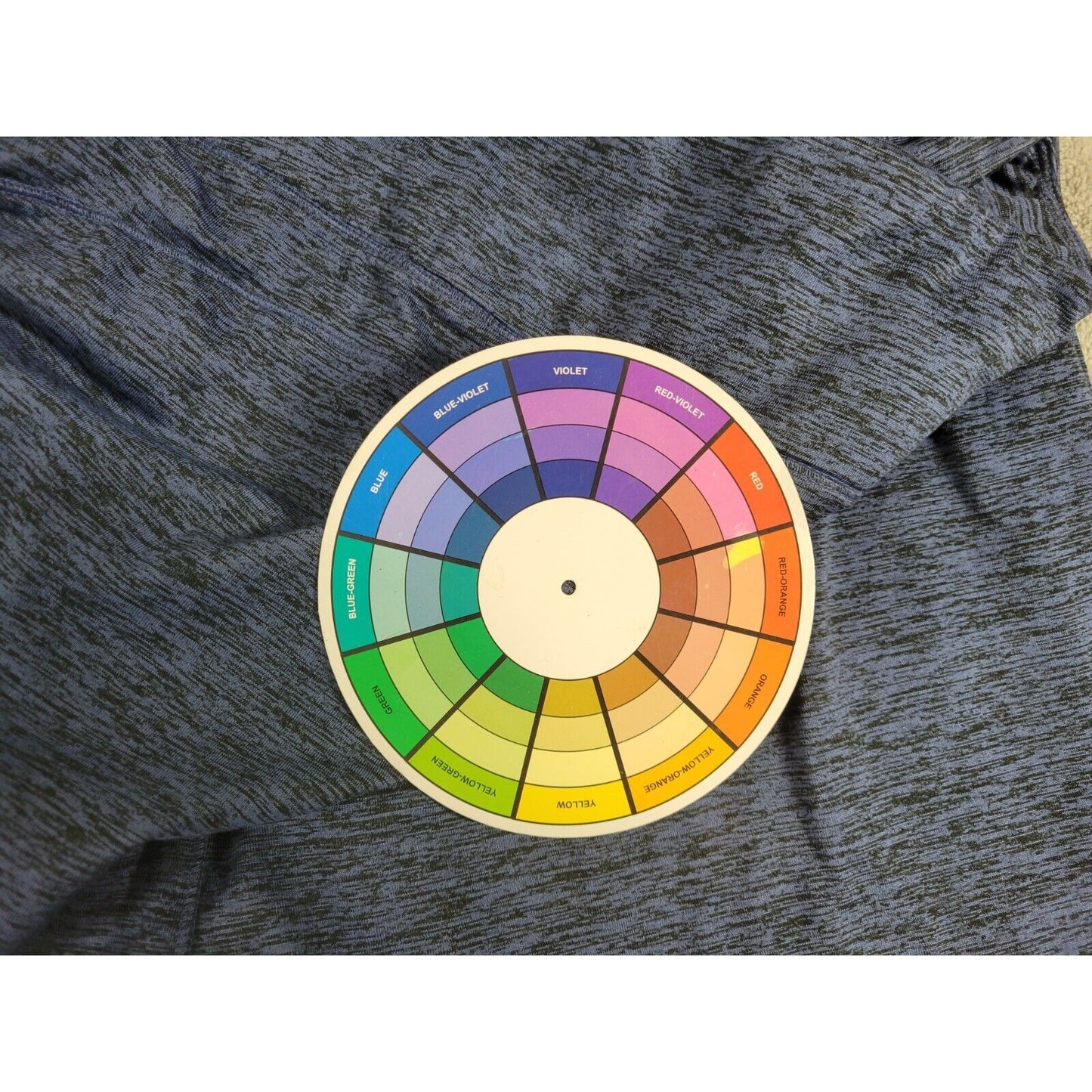 Cuddl Duds Women Pants XXL Crop Jogger Stretchy Activewear Blue Heather Exercise