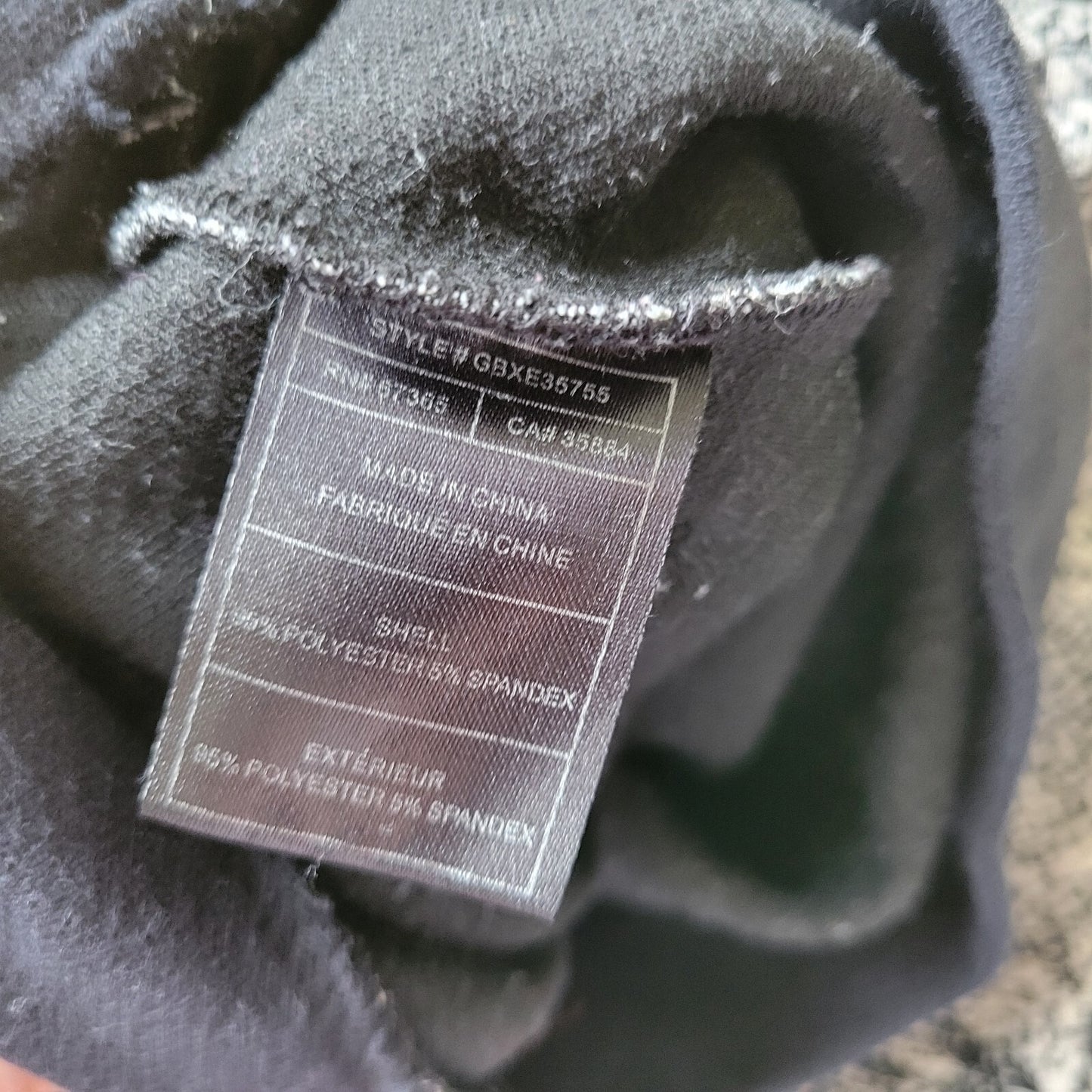 BB Dakota Womens Sweatshirt 2X Plus Black Gray Animal Print Comfy Poly Blend