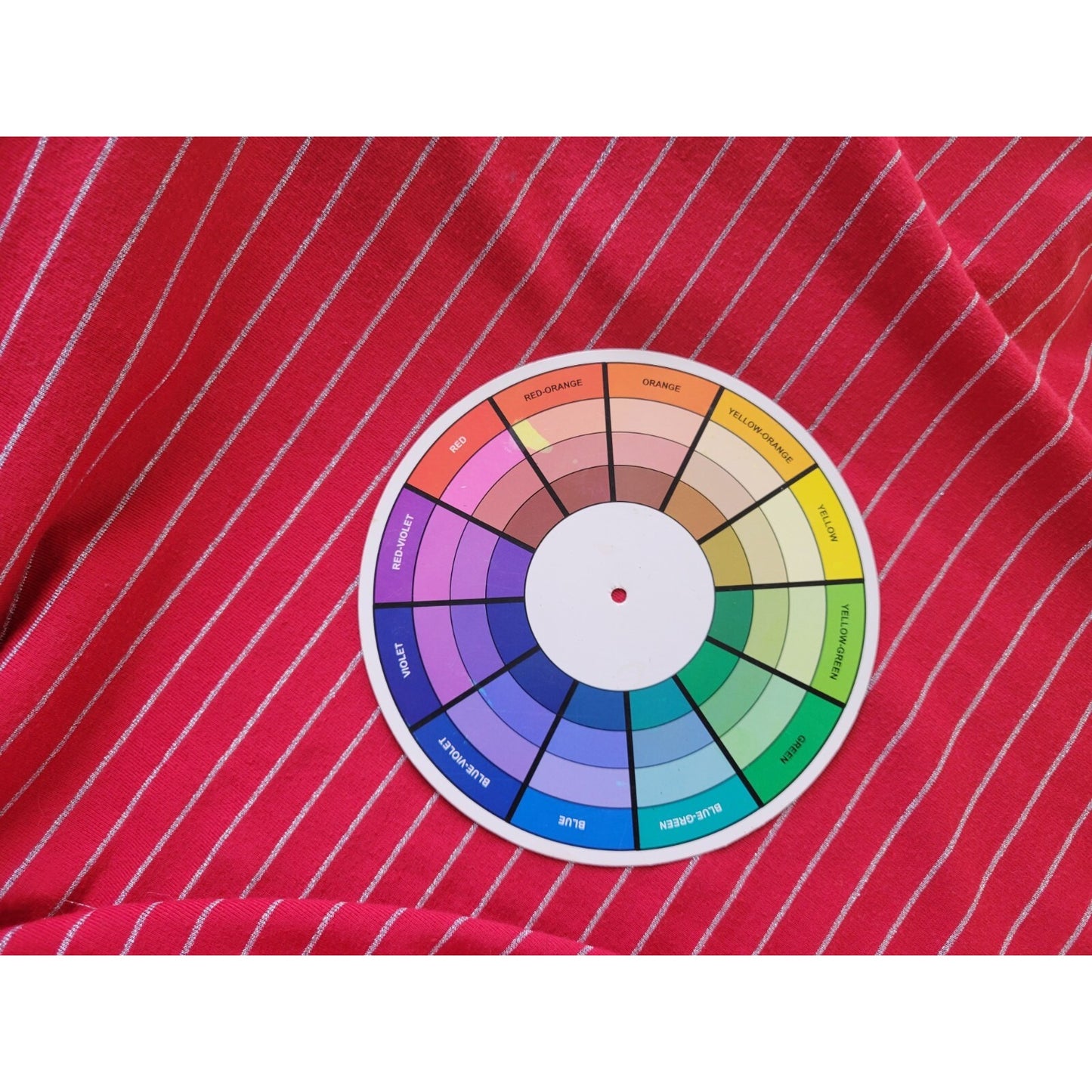 Cato Womens Top 3X Plus Tunic Long Sleeve Knit Red Stripe Sheer Poly Blend