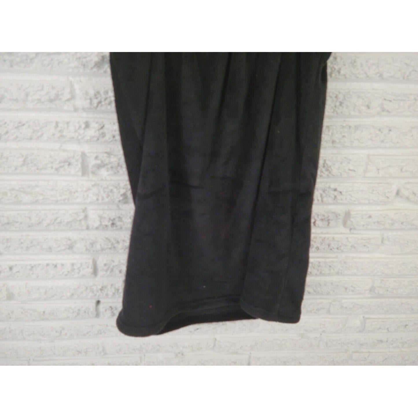Just Love Womens Swim Coverup 2X Mini Wrap Flannel Black Heart Sleeveless Pool