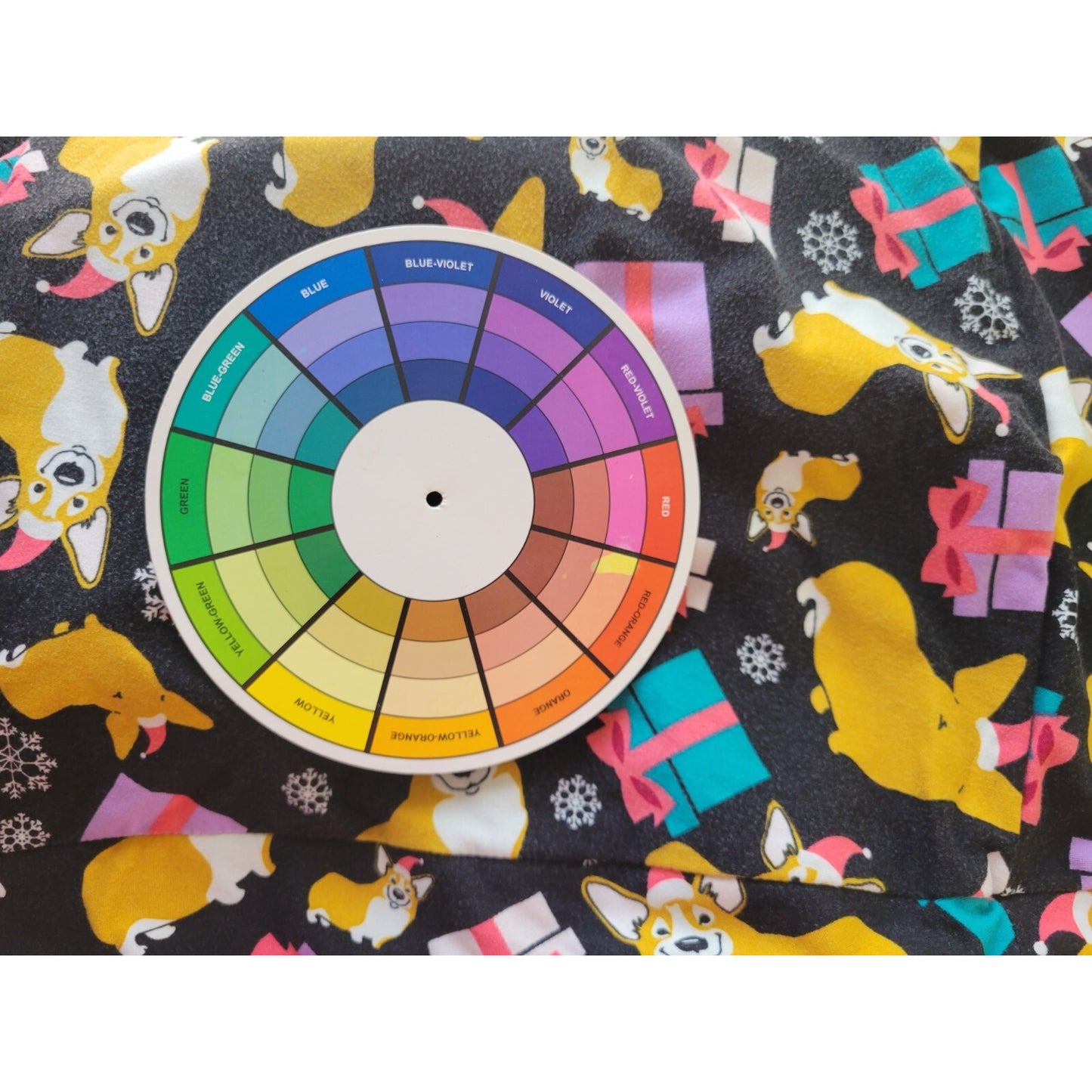 Christmas Terra Sky Womens Pants 2X Plus Pajama Corgi Dog Black Loungewear