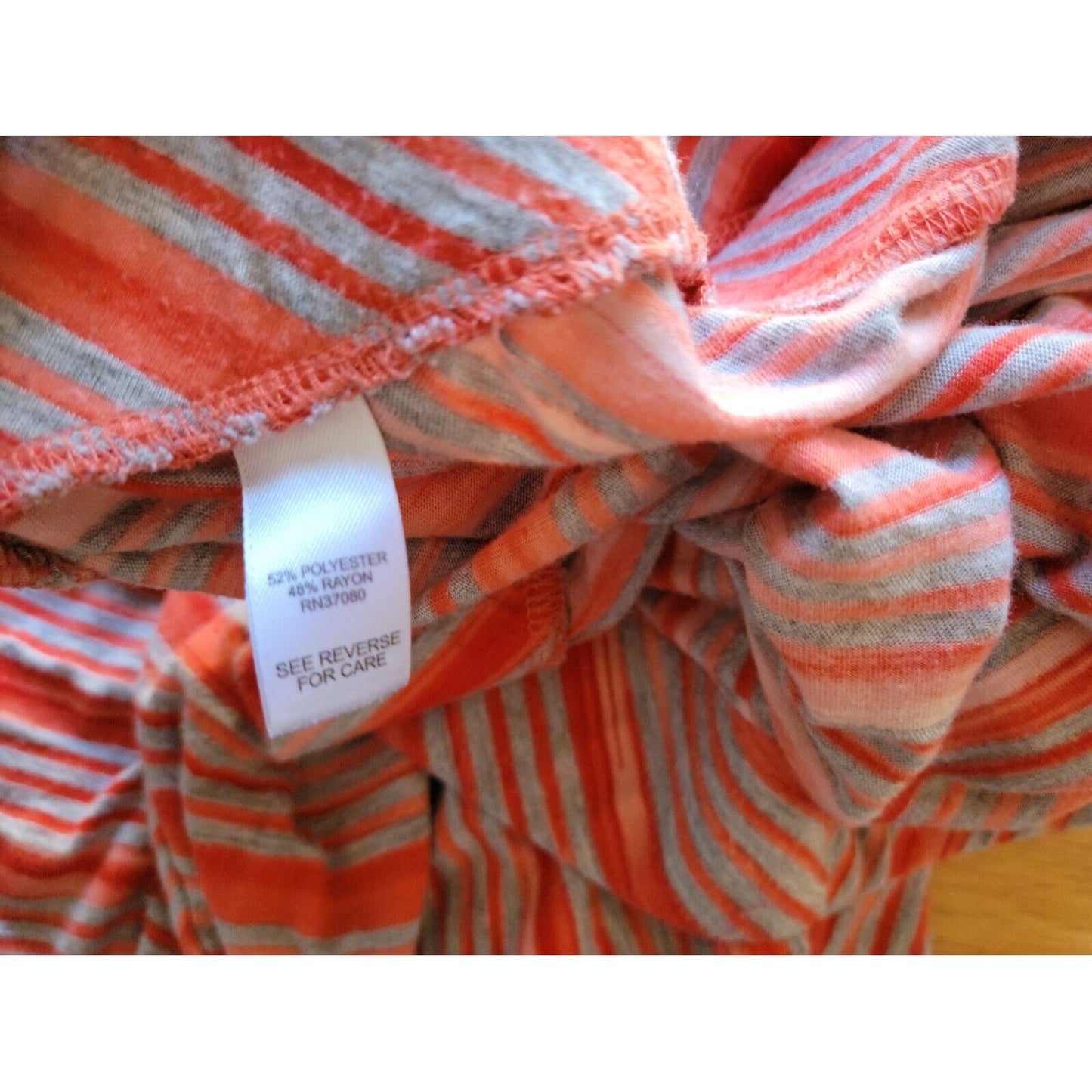 Cato Women Skirt 18W 20W Plus Pull On Maxi Red Stripe Casual Stretchy Straight