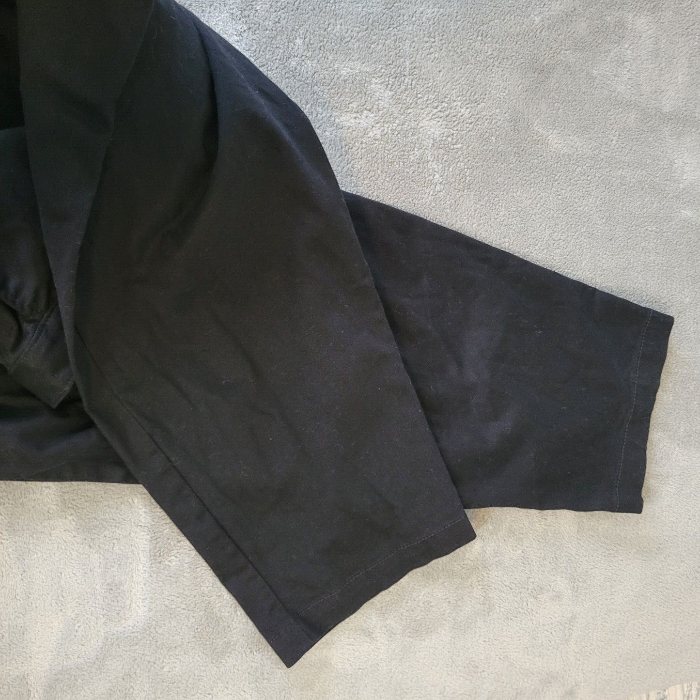 Old Navy Women Pants 22 Plus Skinny Cropped Black Zip Fly Adjustable Waist Comfy