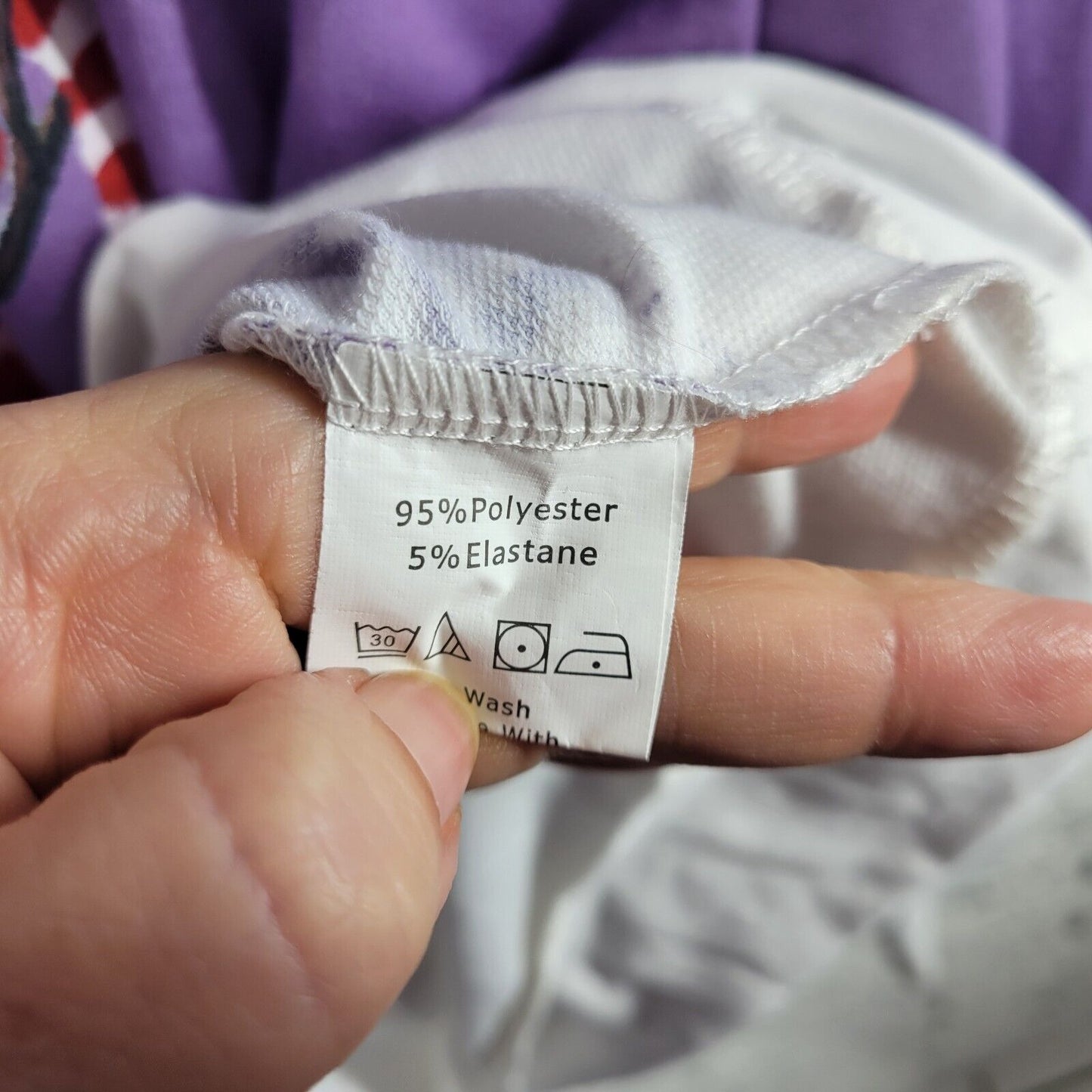 Christmas Womens Top 4XL Plus Tee Long Sleeve Snowman Purple Poly Blend