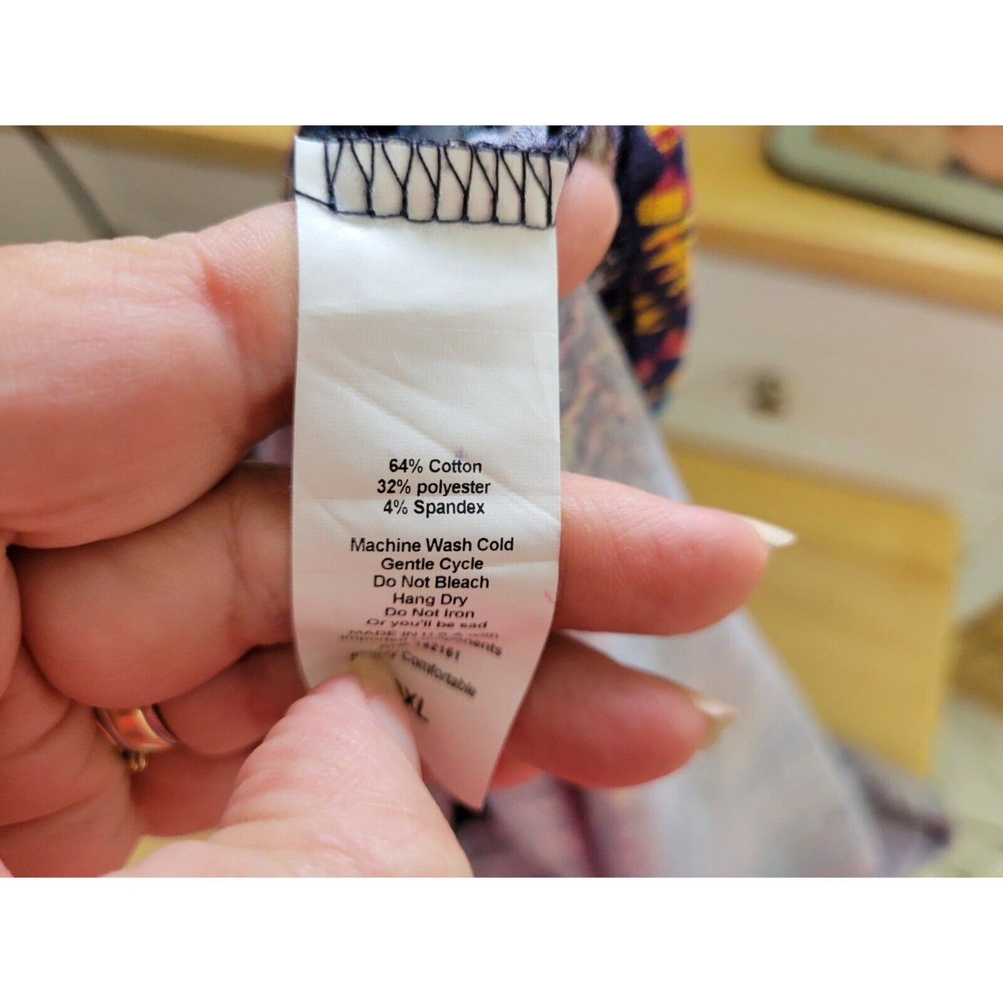 Lularoe Womens Skirt 3XL Plus Madison Mini Flare Red Geometric Casual Pleated