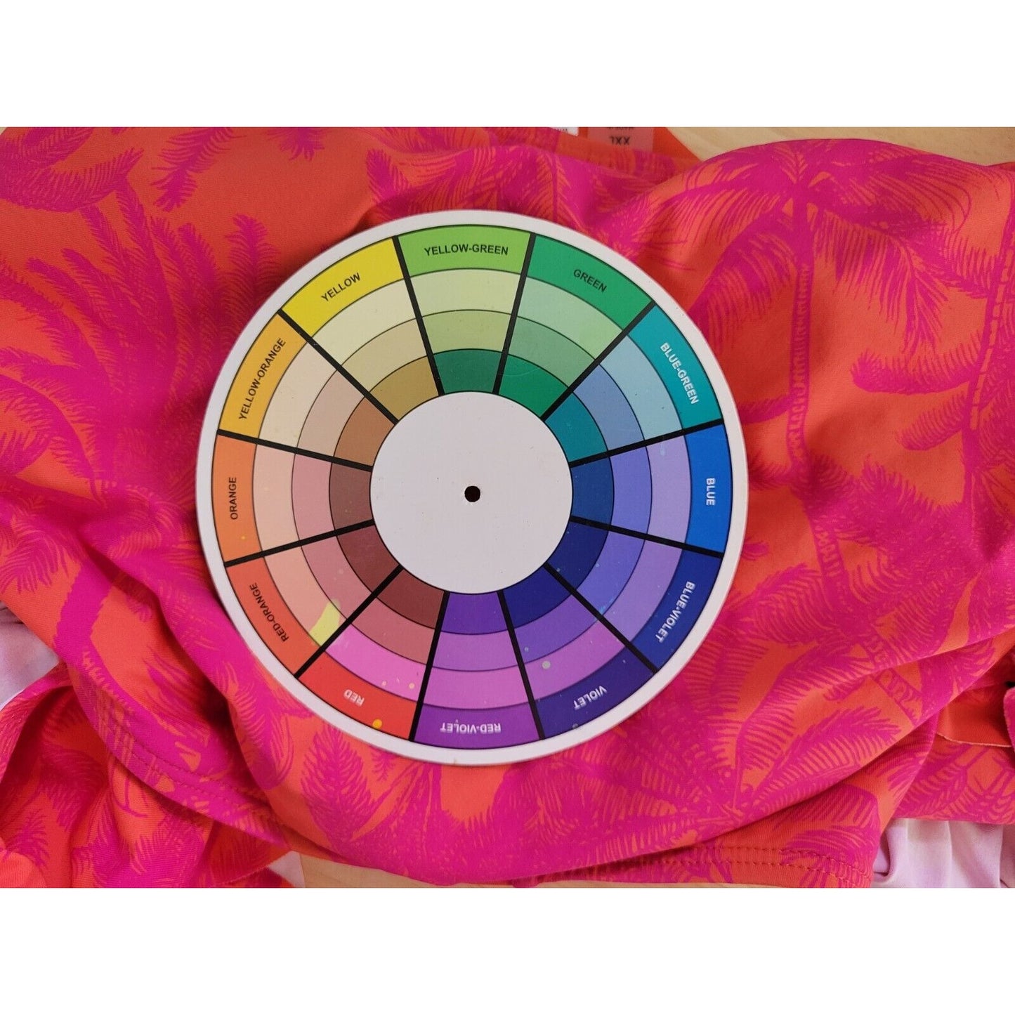 Mynah Womens Swimsuit XXL One Piece Open Back Pink Tropical Wide Strap Ruffle