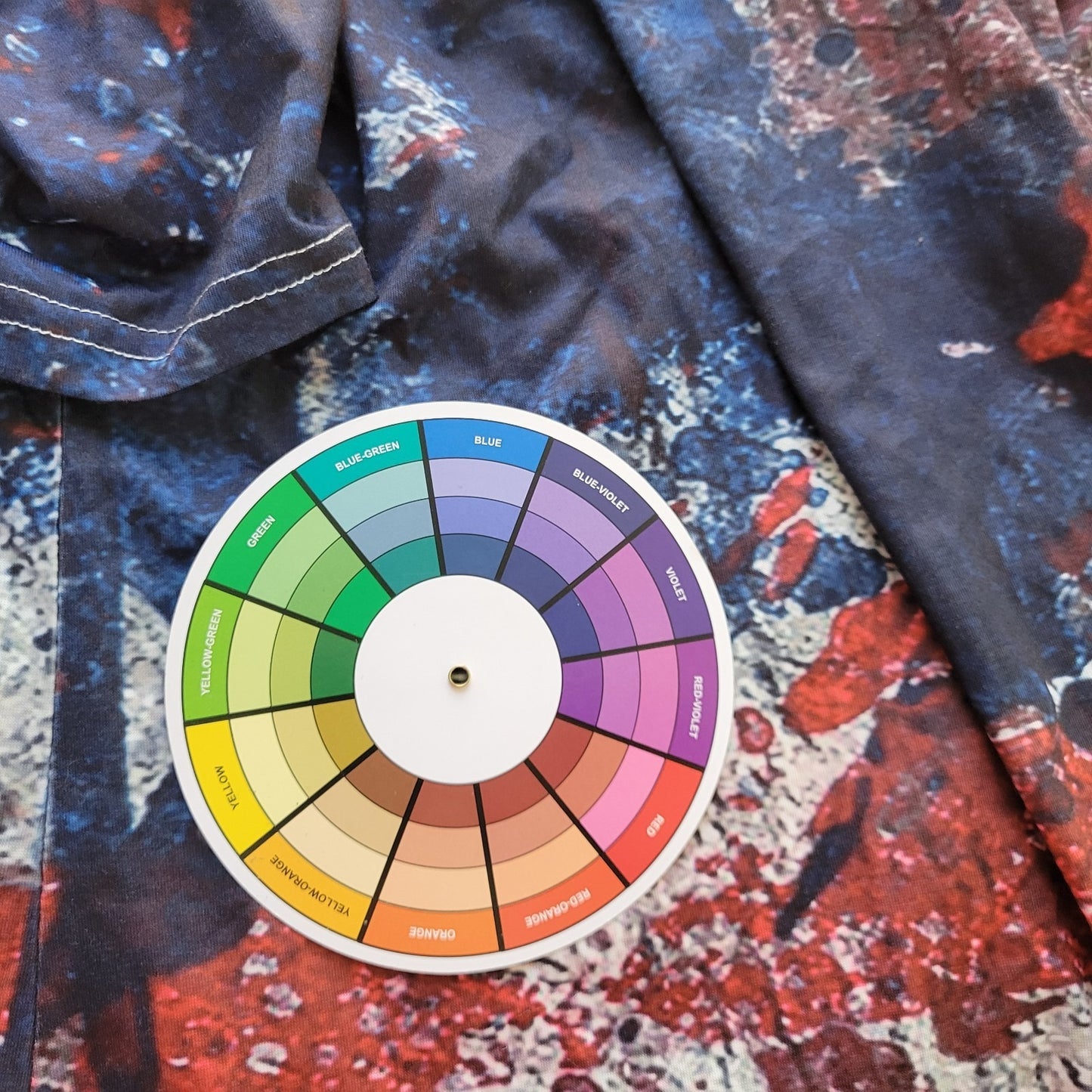 Fourth of July Womens Top XXL Plus Cold Shoulder Patriotic Blue Red Poly Blend