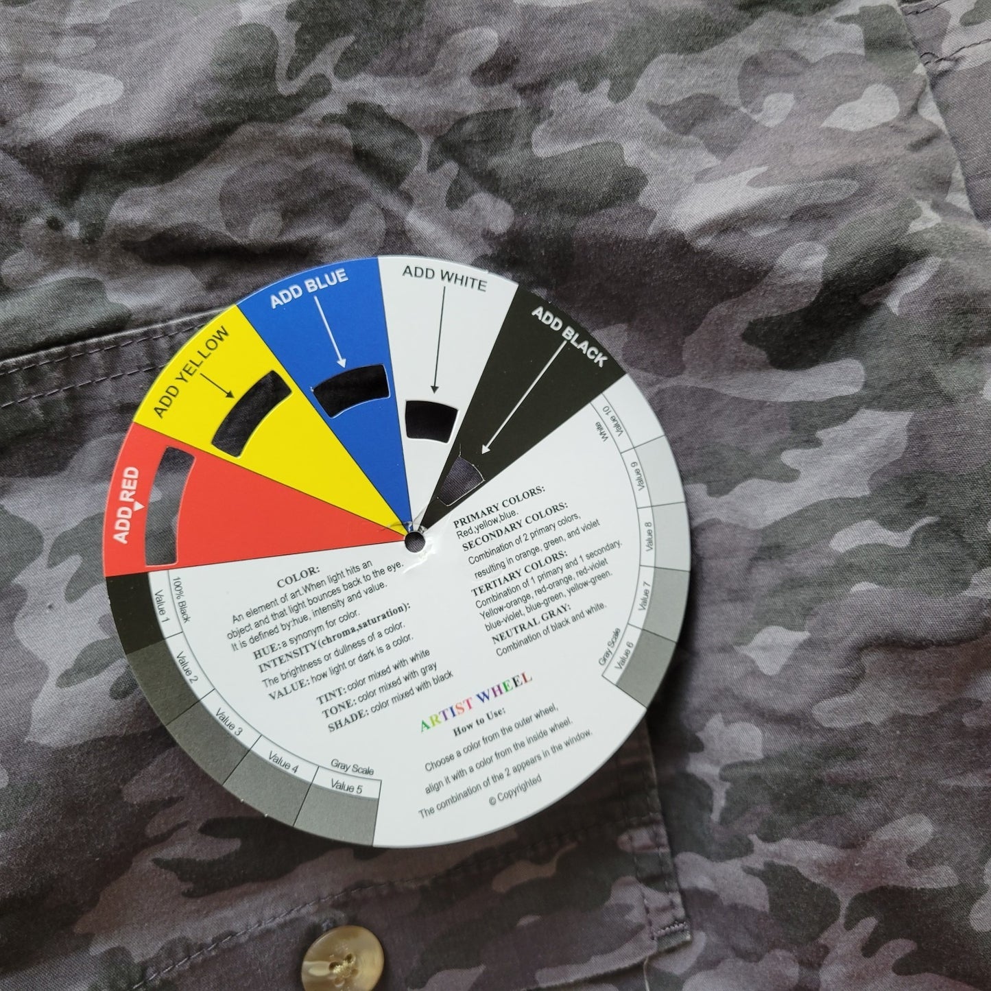 Lee Womens Skort 22 Mid Rise Zip Fly Gray Camouflage Lightweight Cotton Blend