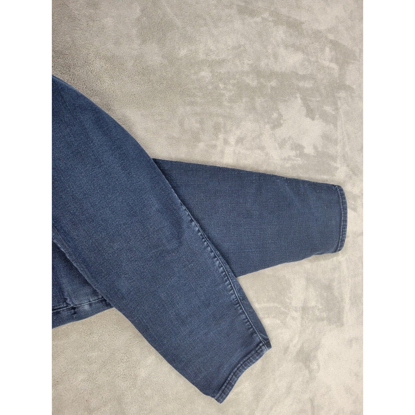 Lane Bryant Women Jeans 26 Skinny Flex Blue Denim Magic Waist Band Tighter Tummy