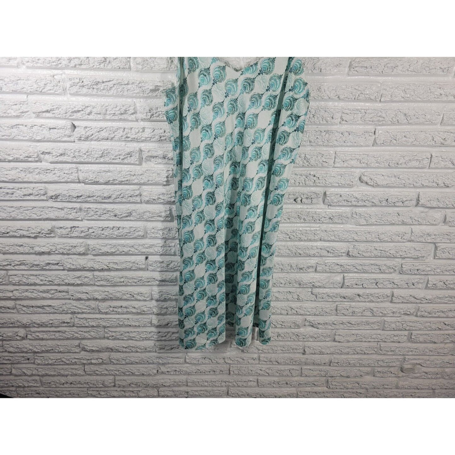 Cabernet Womens Nightgown Extra Large Chemise Blue Nightie Adjustable Spaghetti