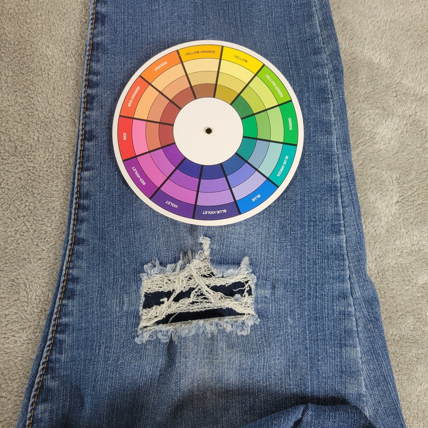 IT Womens Jeans 22 Plus Claire Curvy Skinny Ankle Distressed Medium Blue Denim