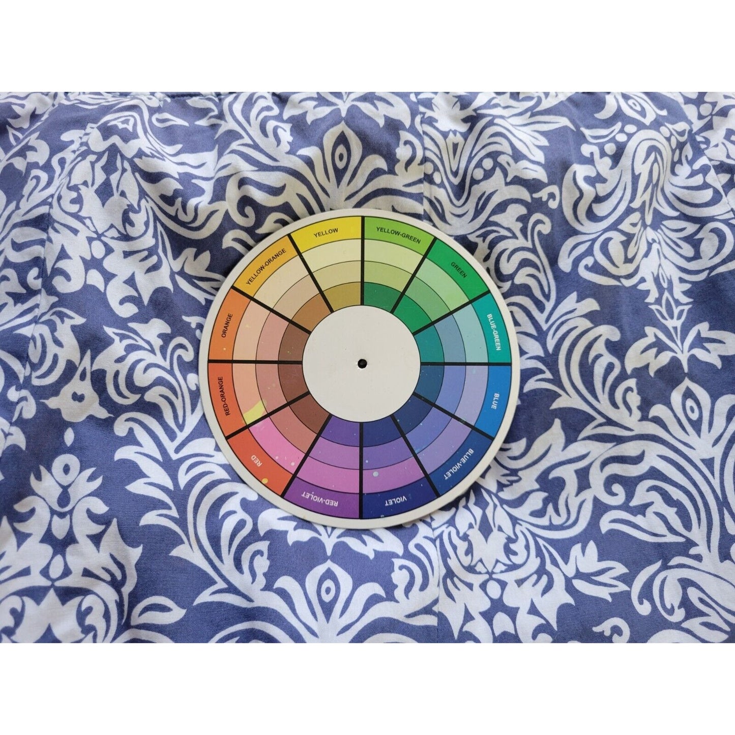 Robbie Bee Signature Womens Skirt 20W Plus ALine Side Zip Blue Floral Cotton