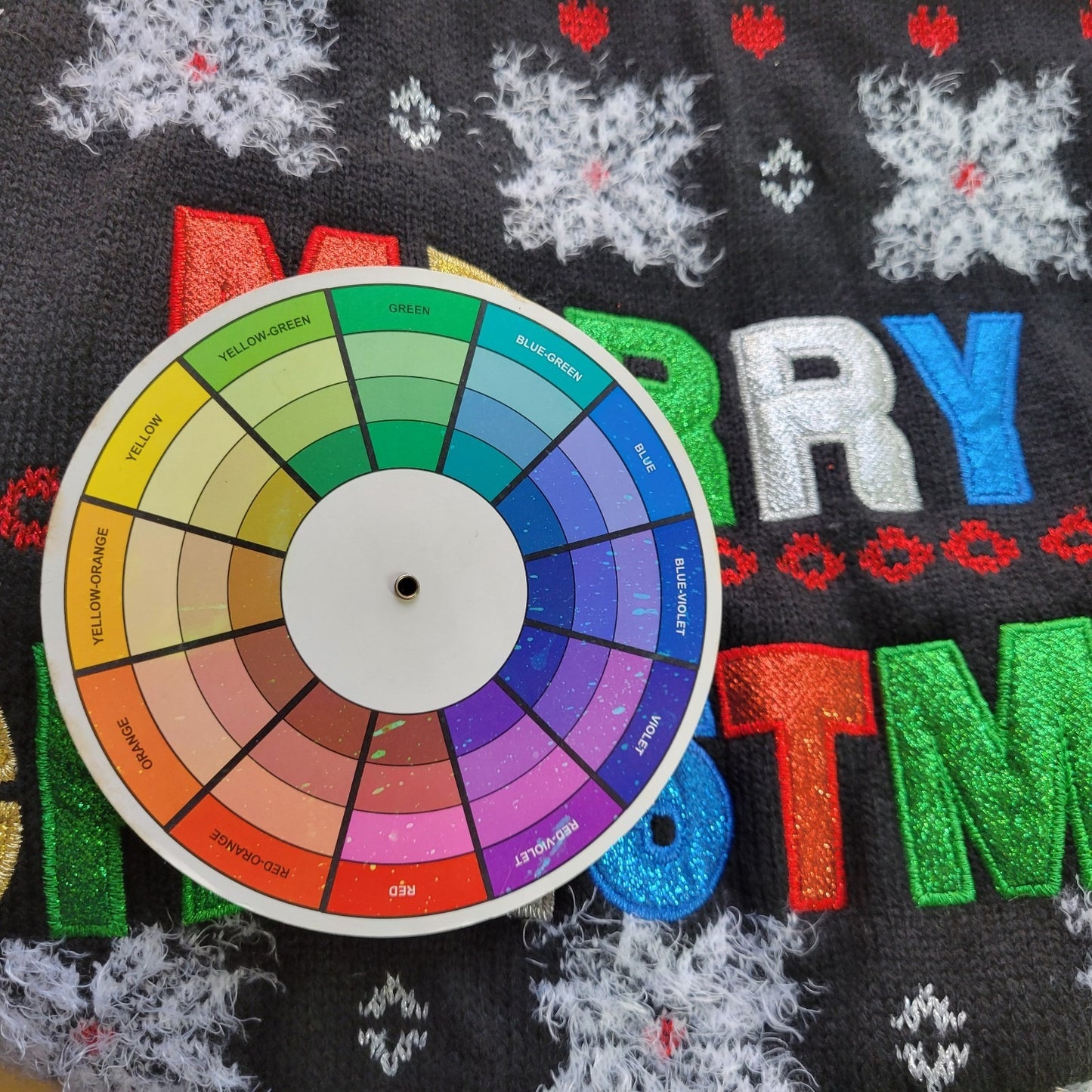 Merry Christmas Womens Sweater 3X 24W 26W Plus Long Sleeve Black Embroidered