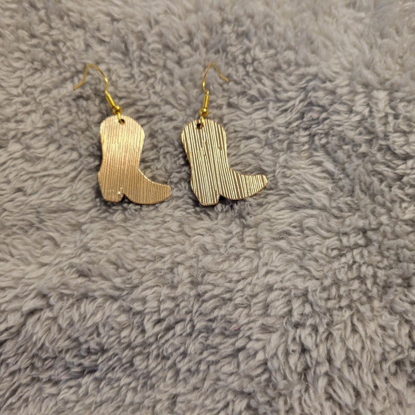 4th of July Patriotic Earrings Western Rodeo Red White Blue USA Dangle Drop