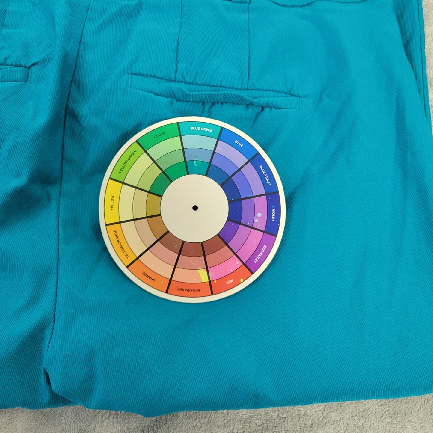 Lane Bryant Allie Womens Pants 18R Plus Cropped Blue Comfort Waist Pockets Zip