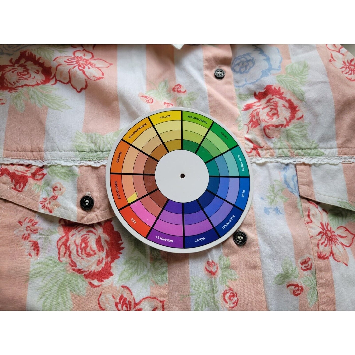 SK Wear Womens Shirt 2X Plus Short Sleeve Button Up Pink Floral Cotton Casual